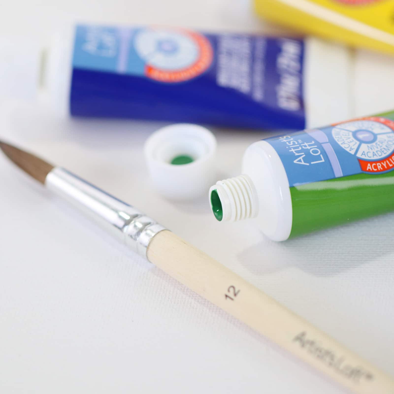 4 Packs: 3 ct. (12 total) 18" x 24" Super Value Canvas by Artist's Loft®