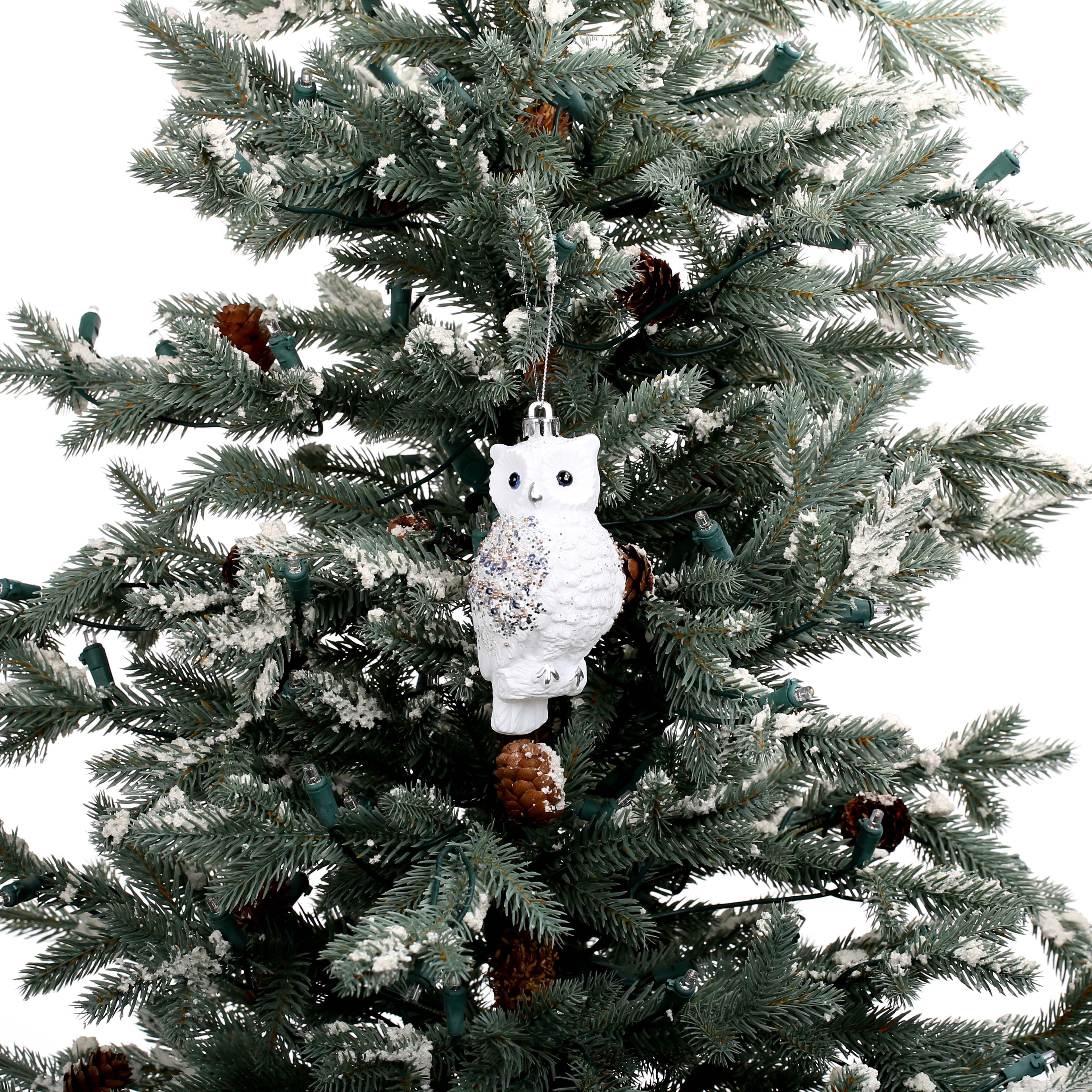 3 Pack 5&#x22; Owl Shatterproof Ornaments by Ashland&#xAE;