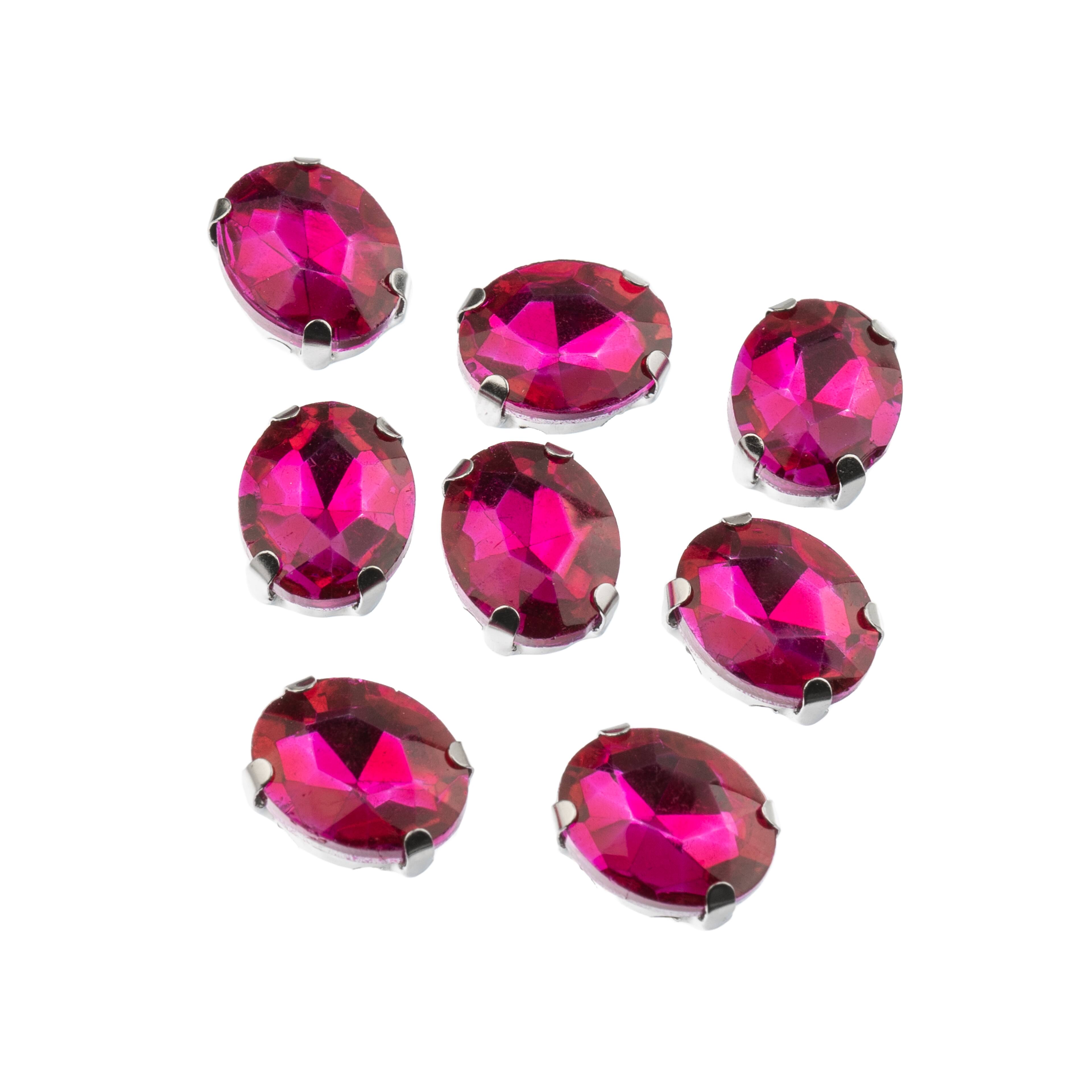 John Bead Crystal Lane 10mm Sew-On Rhinestones, 8ct. | Michaels