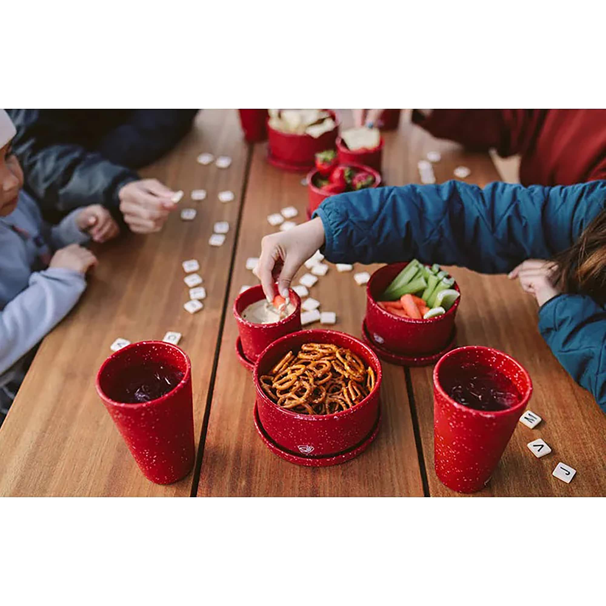 Silipint&#xAE; 3-Piece Silicone Lidded Bowl Set