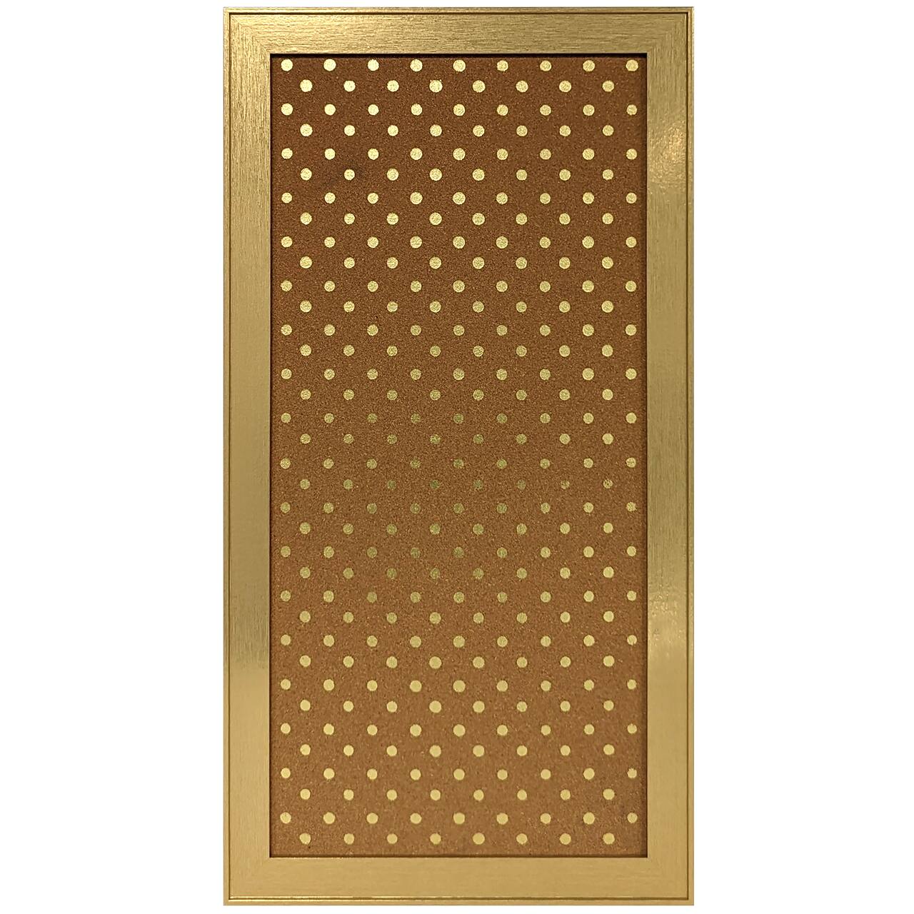 Gold Framed Polka Dot Cork Board by Ashland® Michaels