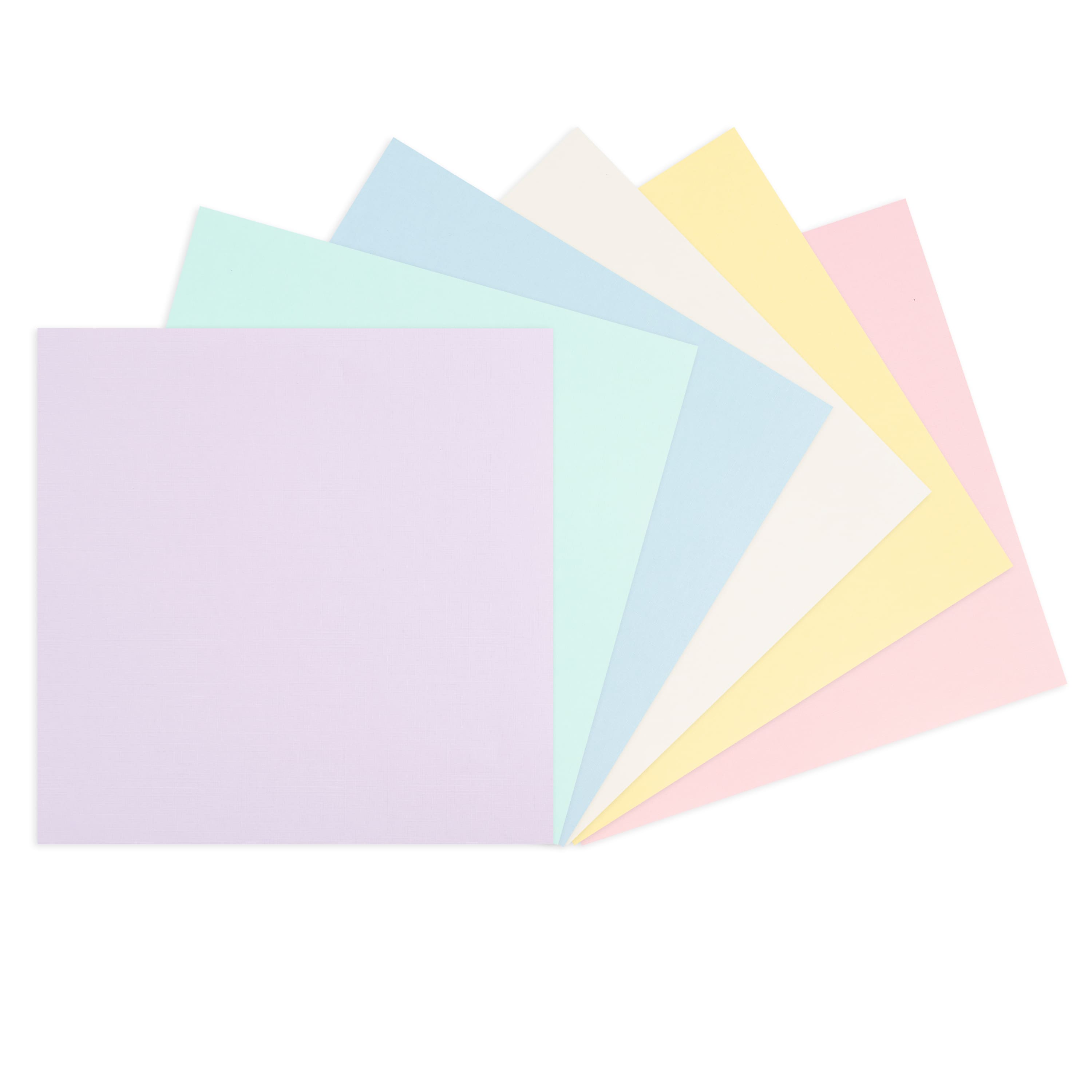 60 Sheets Colored Linen Textured Cardstock Paper 12X12 Inch, 85 Lb, 20  Colors He