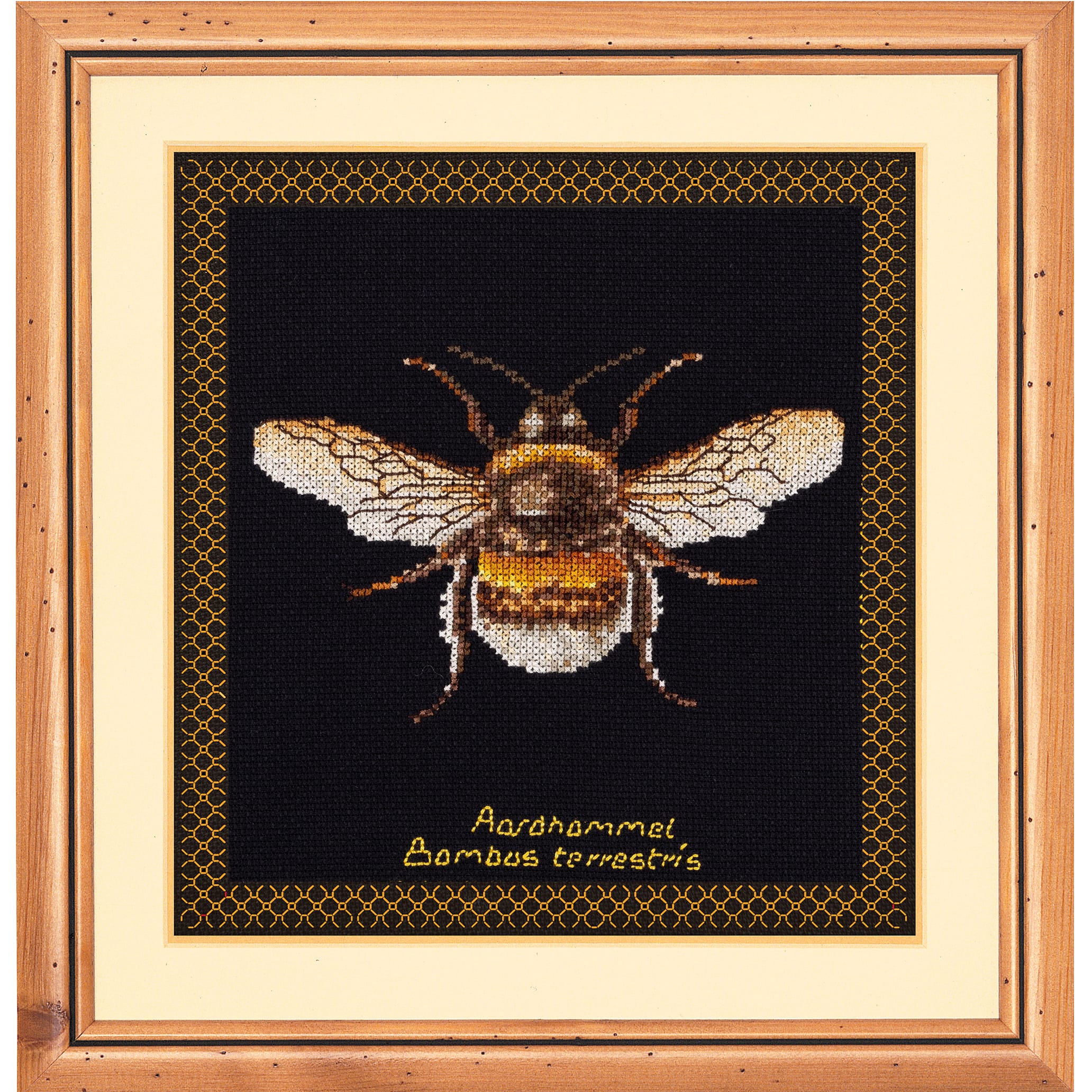 Thea Gouverneur Since 1959® Bumble Bee Counted Cross Stitch Kit