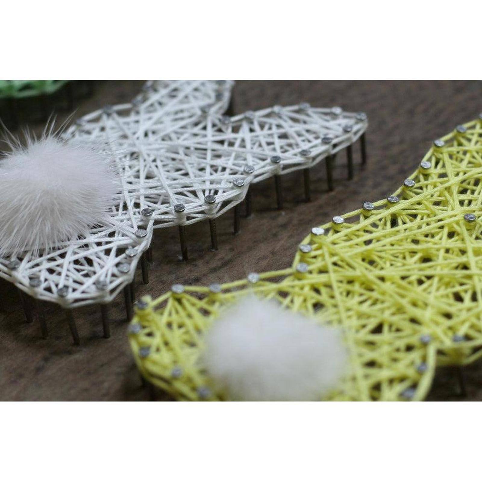 Abris Art Little hares ABC-013 String Art Creative Kit