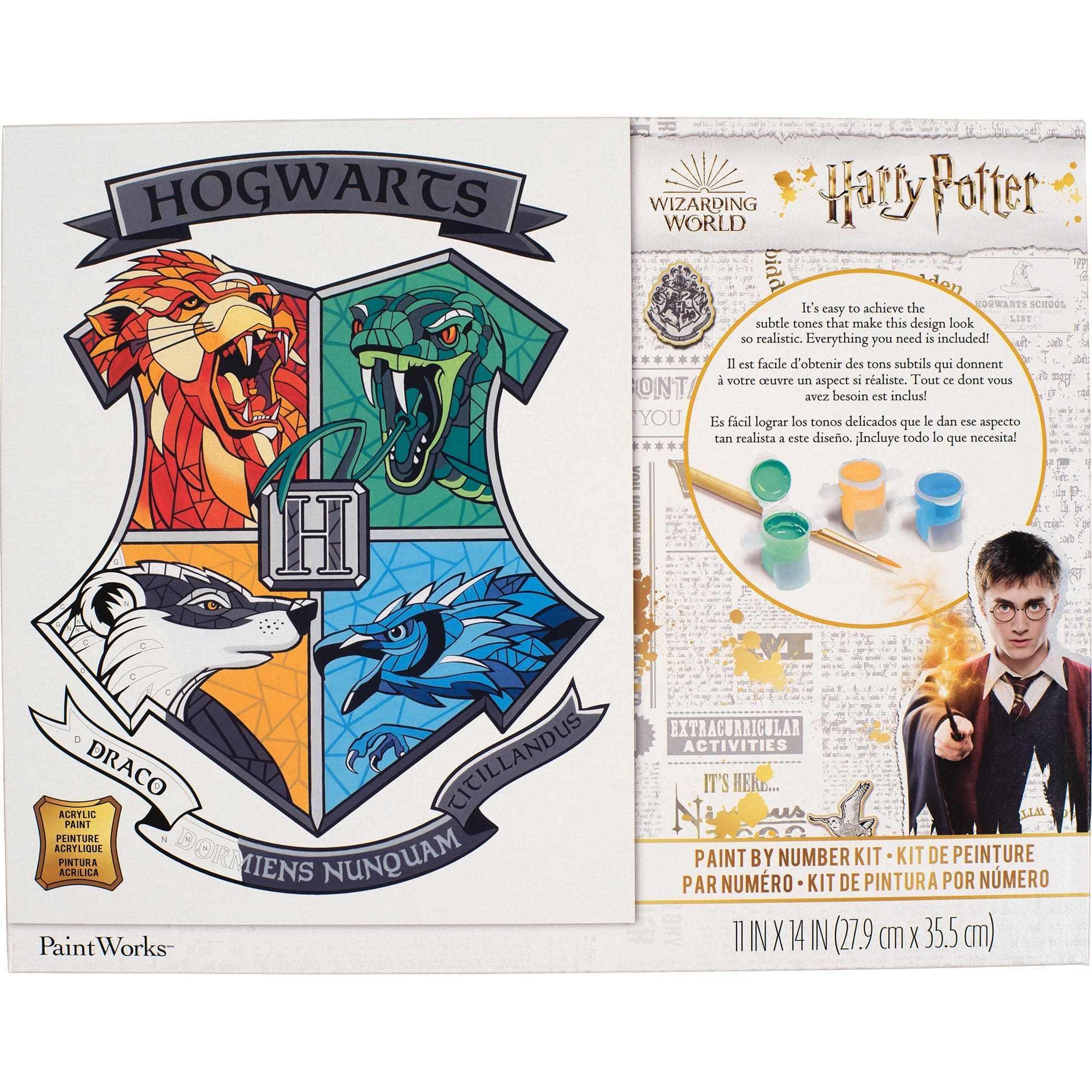 PaintWorks&#x2122; Hogwarts Paint by Number Kit