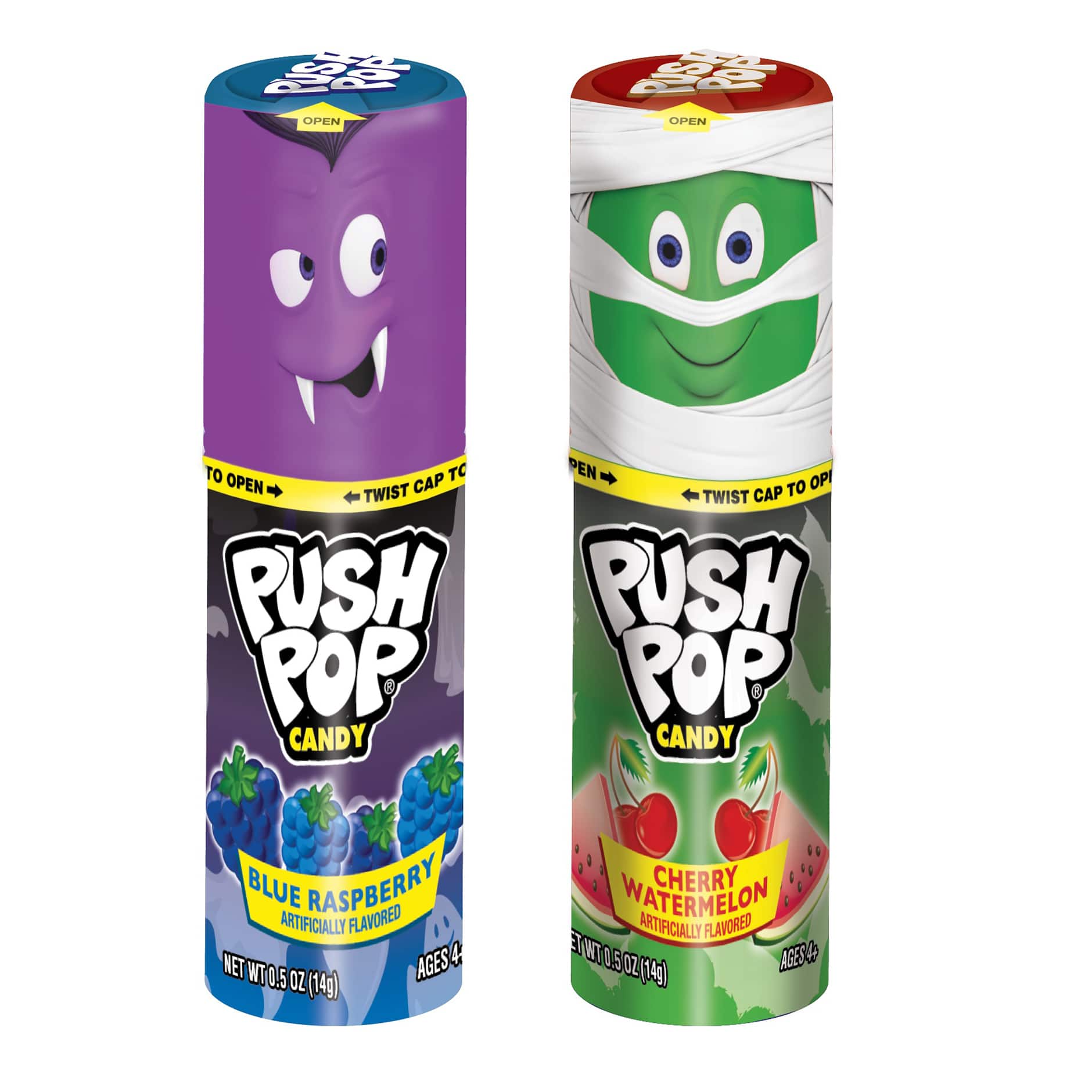 Assorted Push Pop&#xAE; Halloween Candy, 1pc.