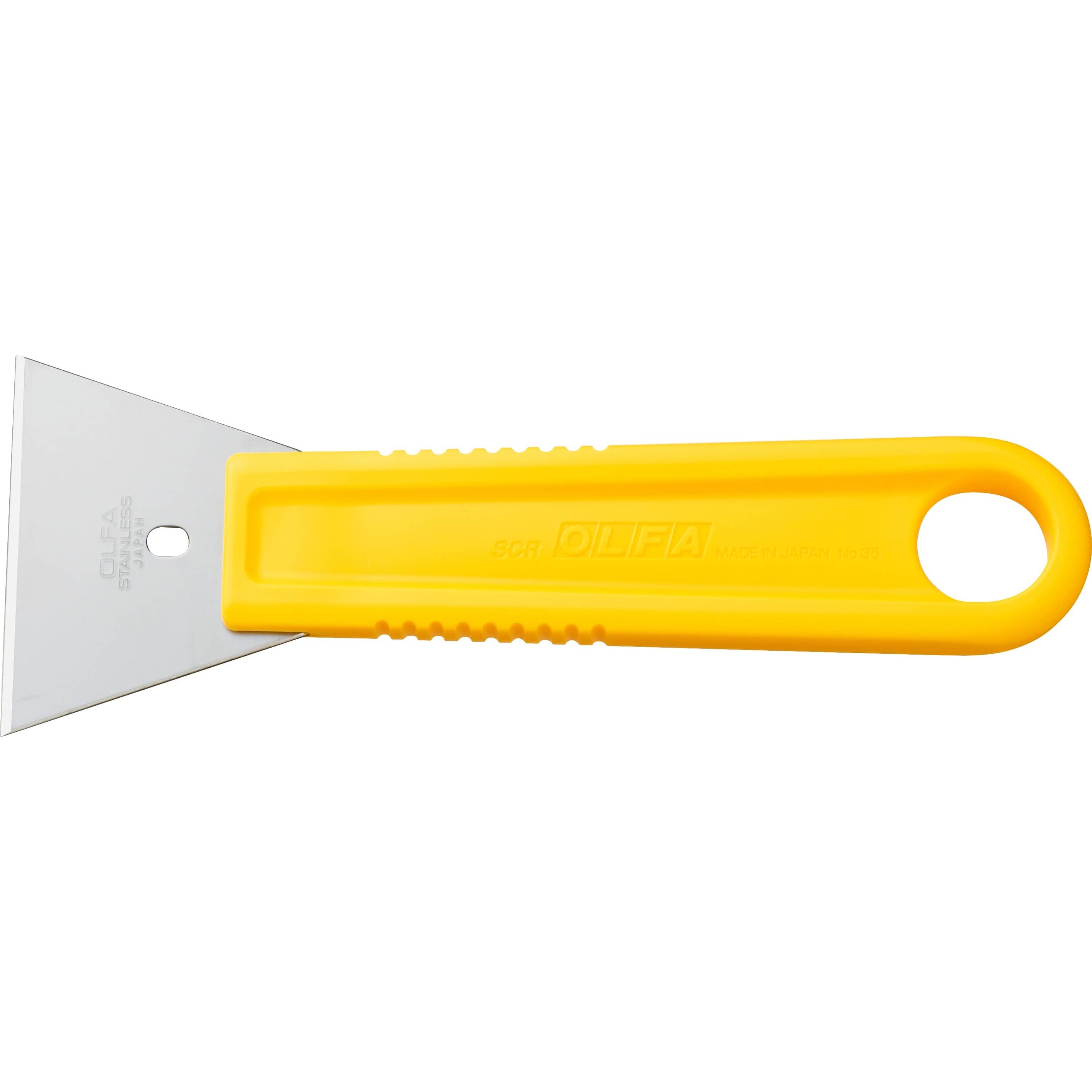 Olfa&#xAE; 60mm Yellow SCR-L Multi-Purpose Scraper