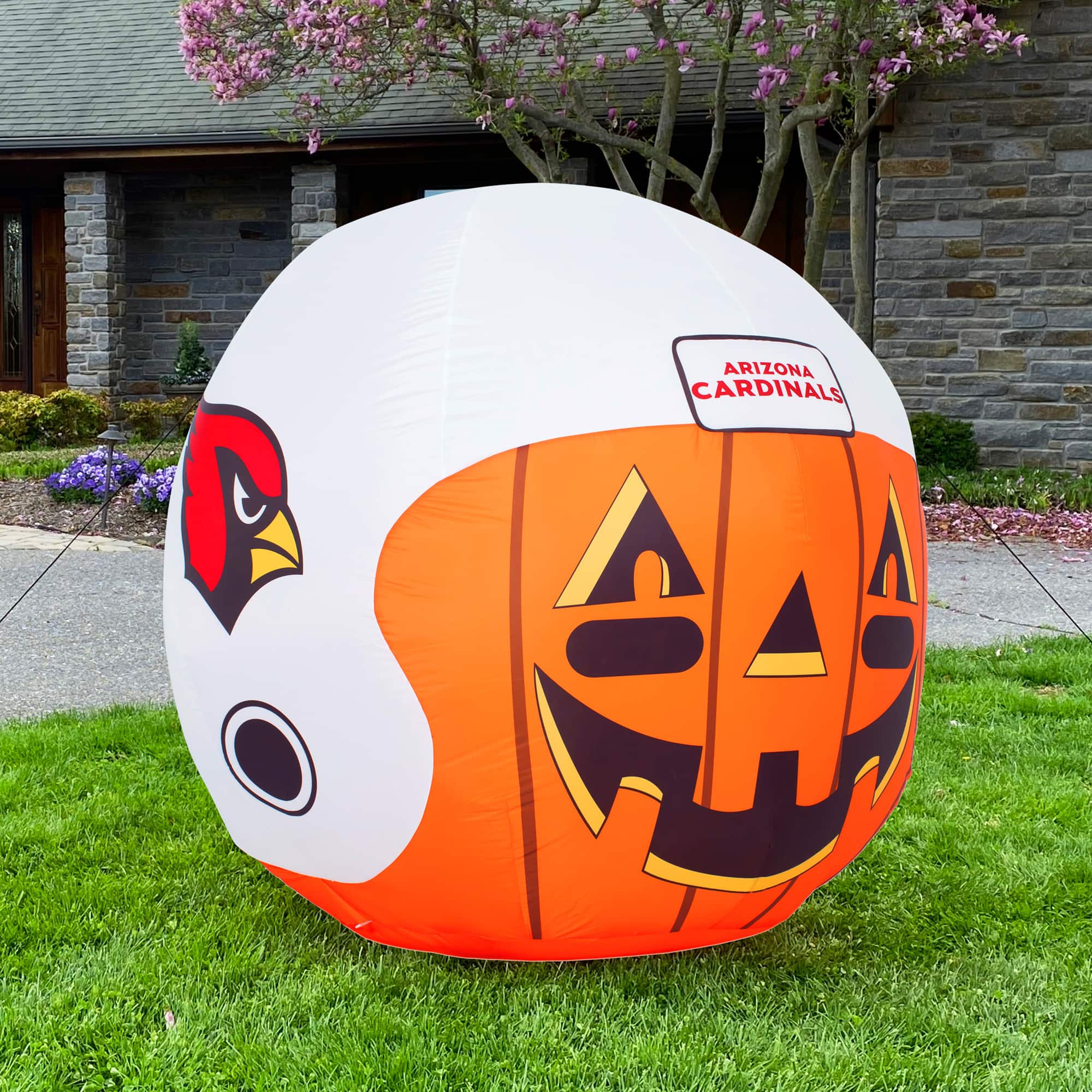 Sporticulture 4ft. Inflatable NFL Team Pride Jack-O&#x27; Helmet
