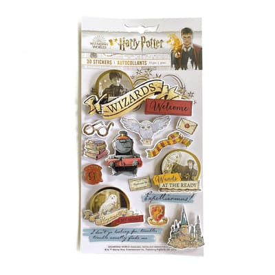 Paper House® Harry Potter™ Watercolor Icons Dimensional Stickers | Michaels