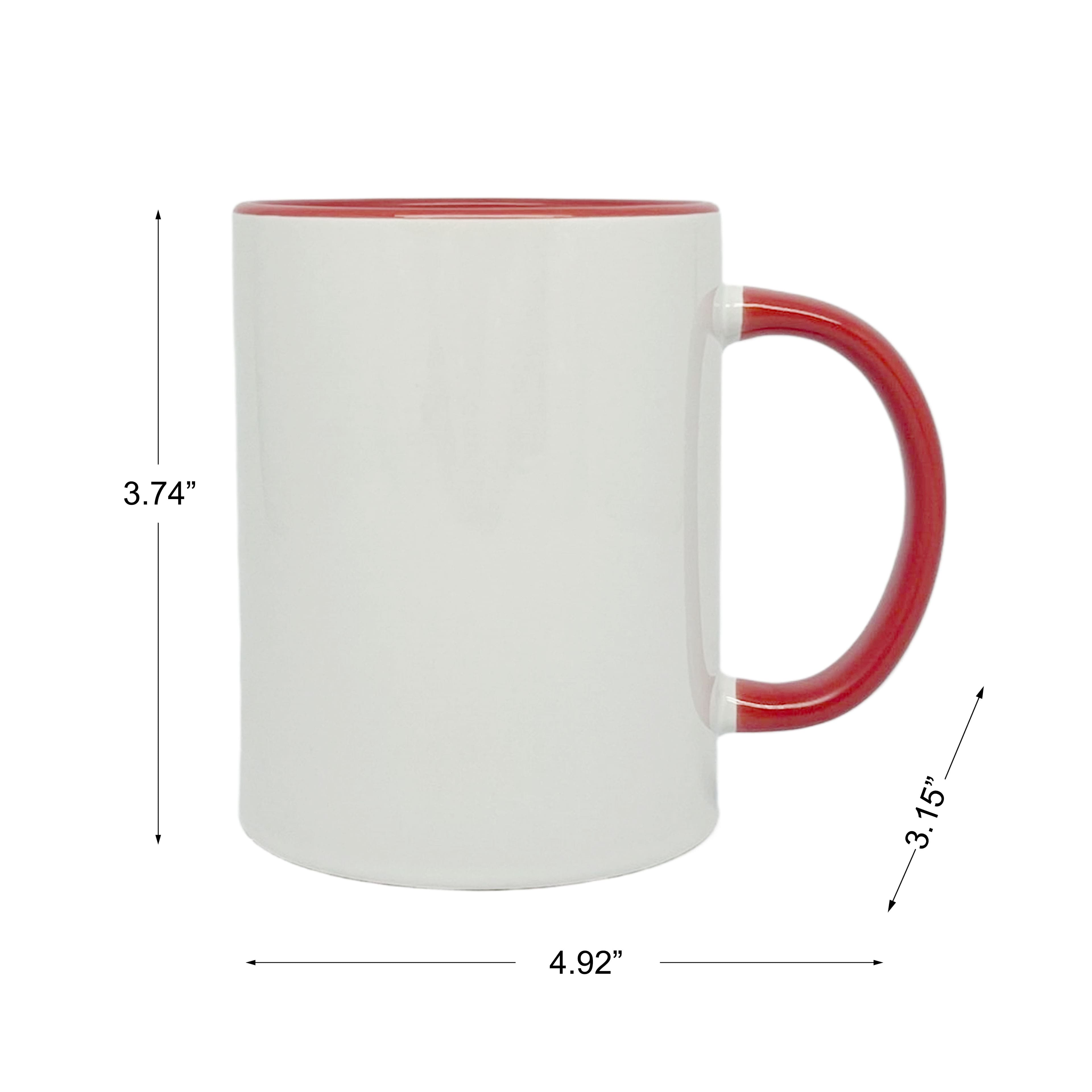 15oz. Two-Tone Sublimation Mugs, 2ct. by Make Market&#xAE;