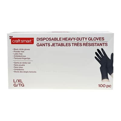 Disposable Heavy-Duty Gloves, 100ct. by Craft Smart­™ image