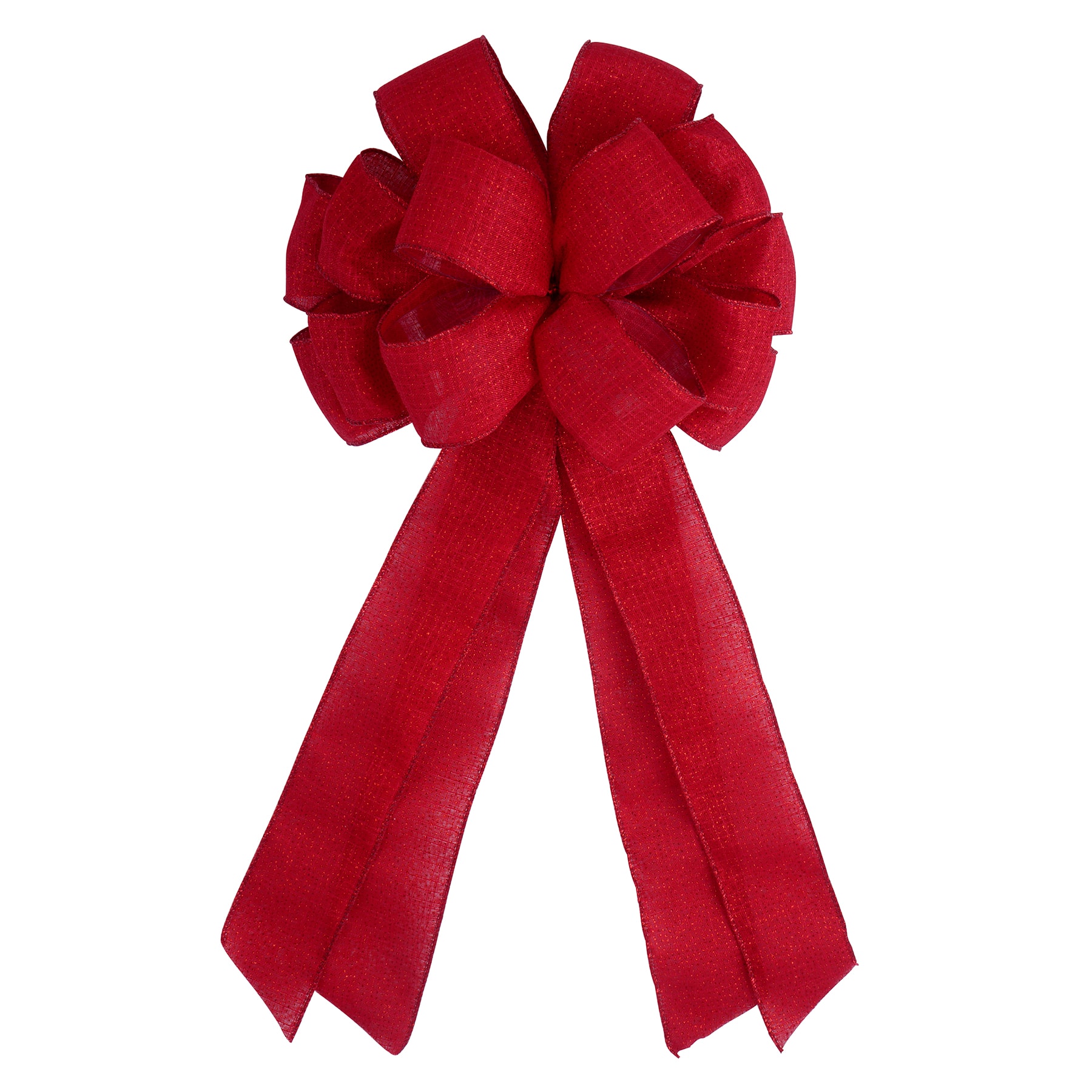 21&#x22; Red Shimmer Tree Bow by Celebrate It&#xAE;