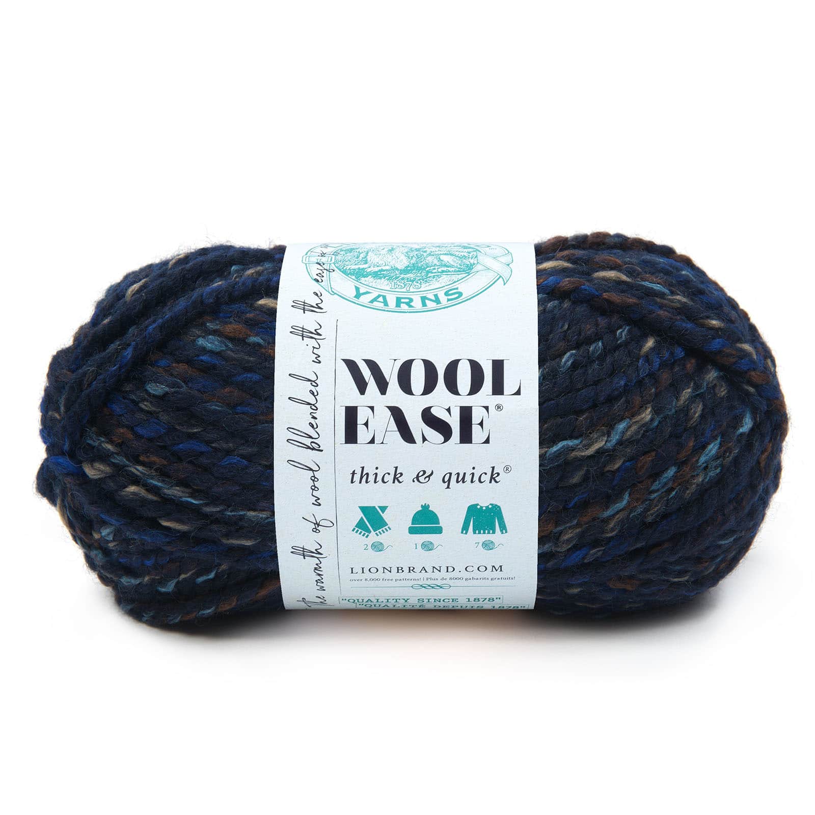 Lion Brand® Wool-Ease® Thick & Quick® Variegated Yarn