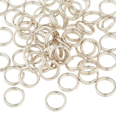 Buy in Bulk - 12 Pack: Split Rings, 9mm by Bead Landing™, Color ...