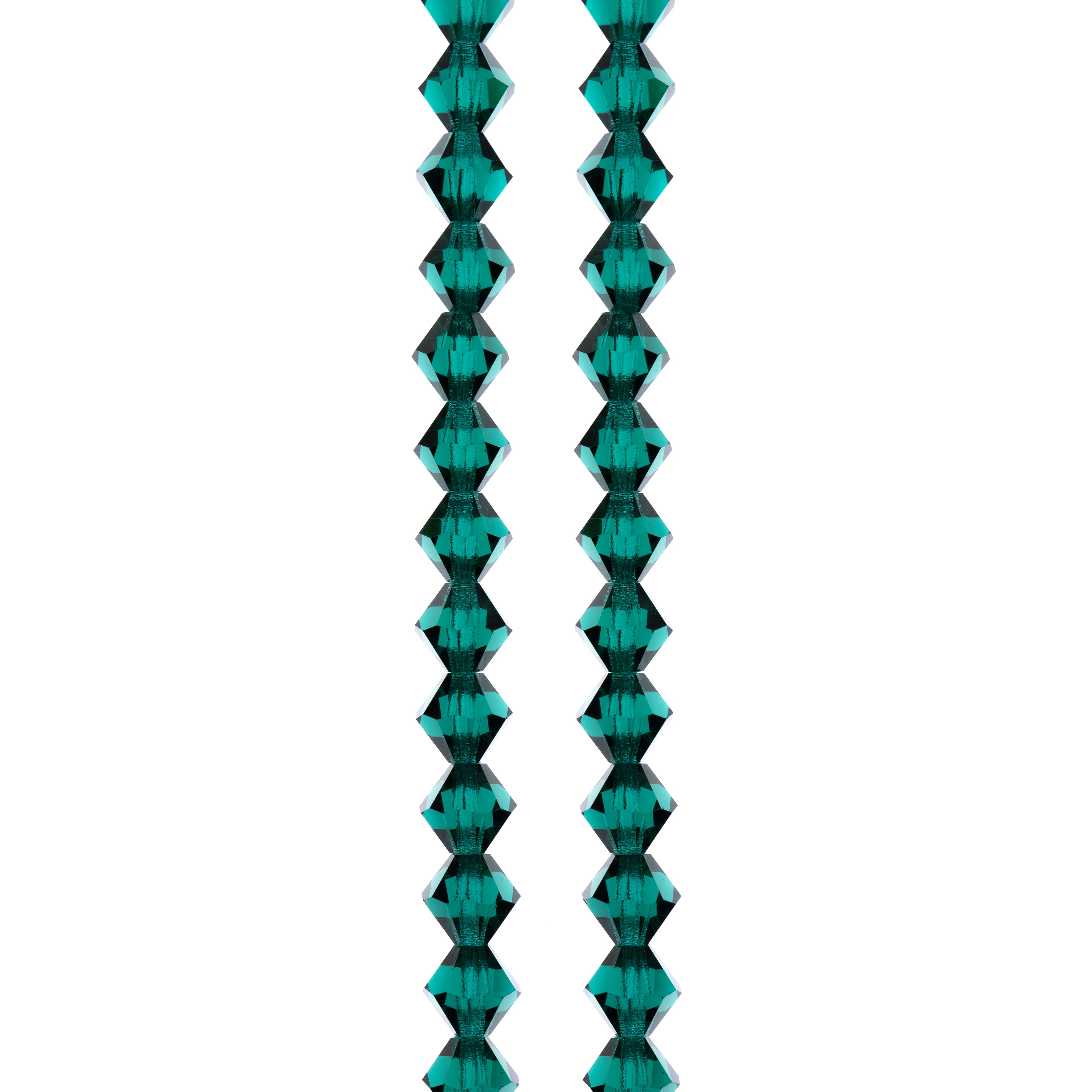 12 Pack: Preciosa Glass Crystal Bicone Beads, 6mm by Bead Landing™