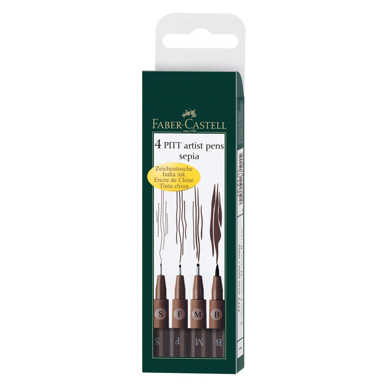 Faber-Castell&#xAE; PITT Artist Pens&#xAE; Sepia Pen Set