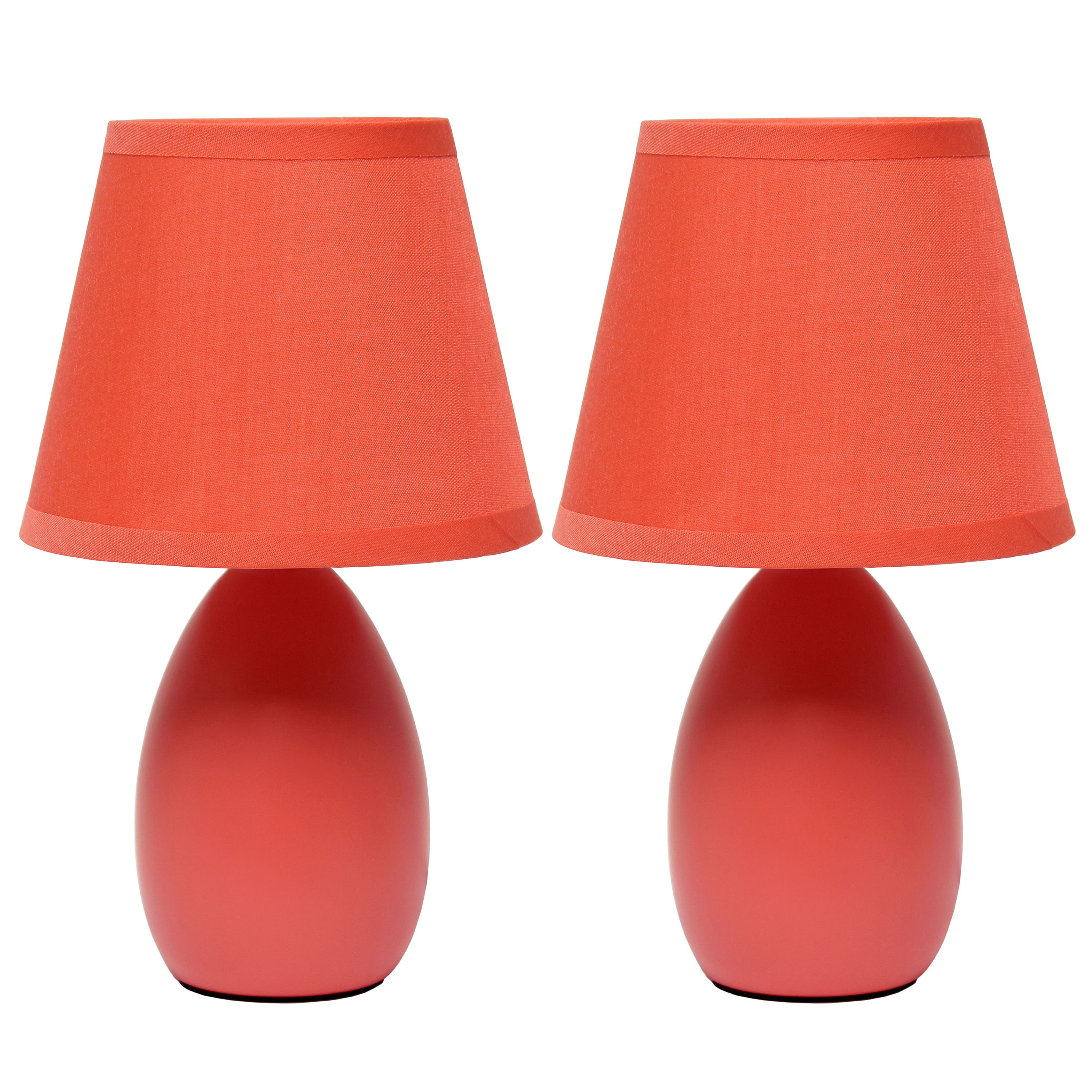 Creekwood Home Nauru 9.5&#x22; Petite Oblong Table Lamp