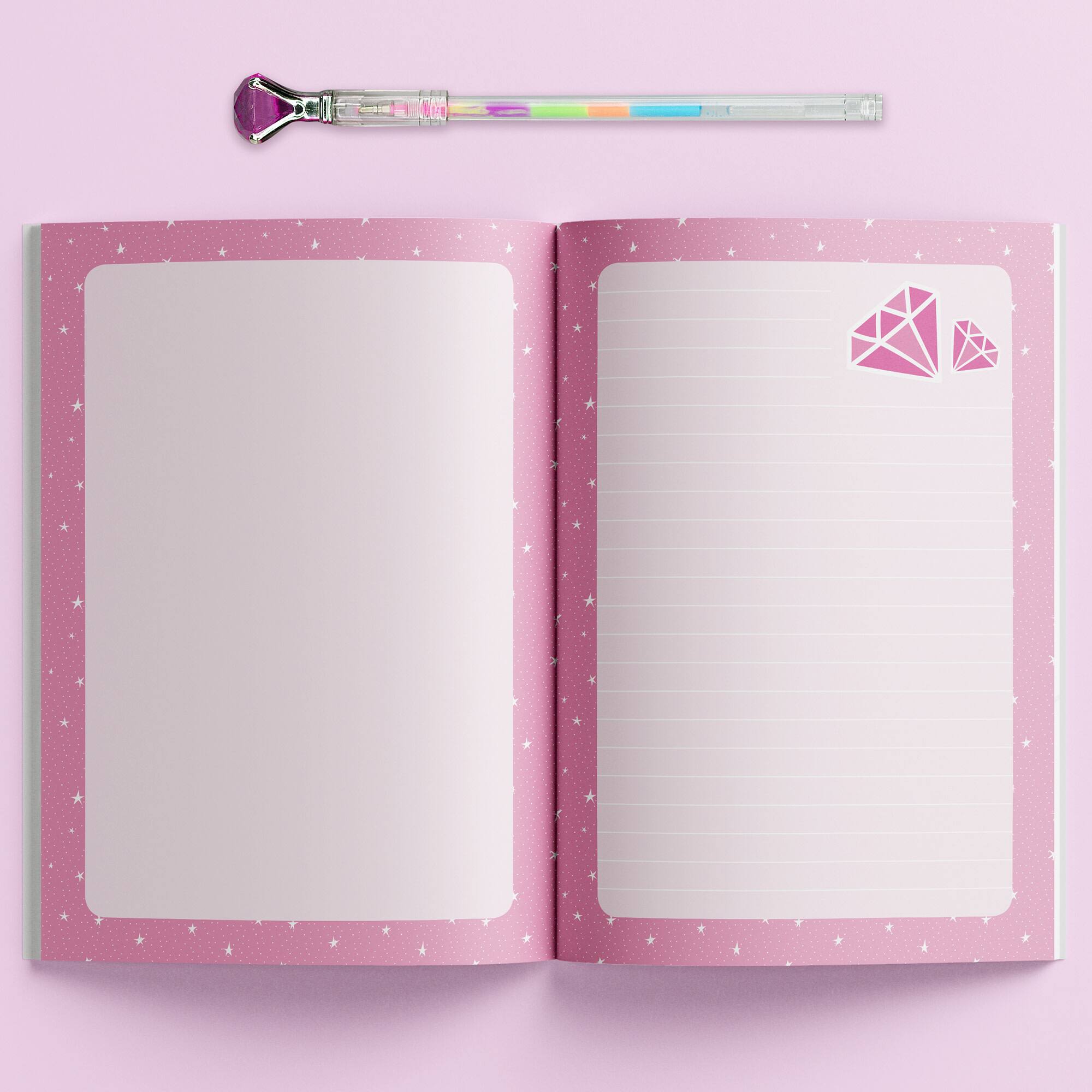 Hinkler Kaleidoscope Secret Sparkle Journal Kit