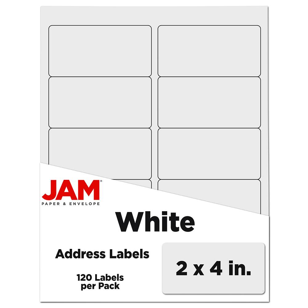 JAM Paper Standard Address Labels, 120ct.