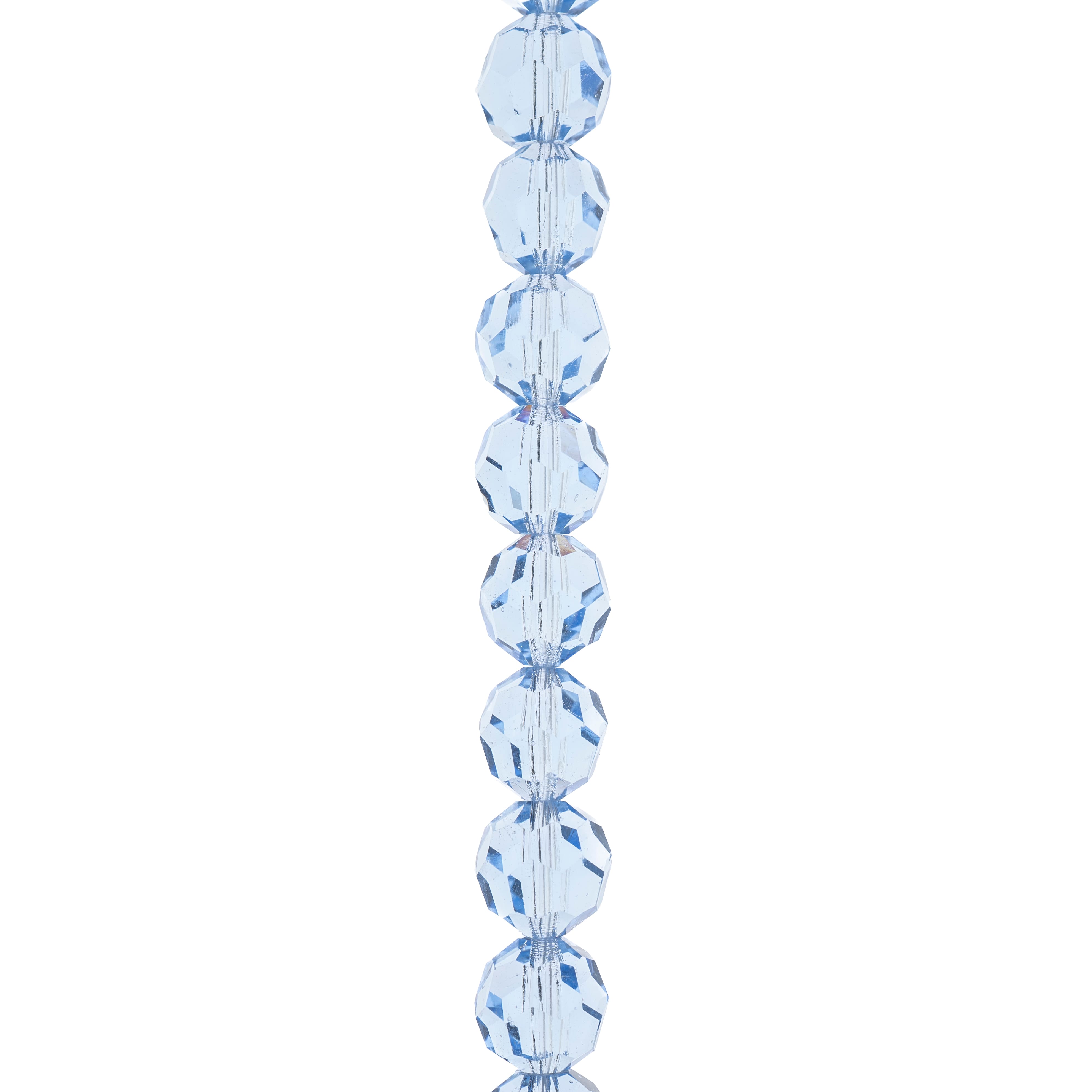 6 Pack: Preciosa Glass Crystal Round Beads, 8mm by Bead Landing™