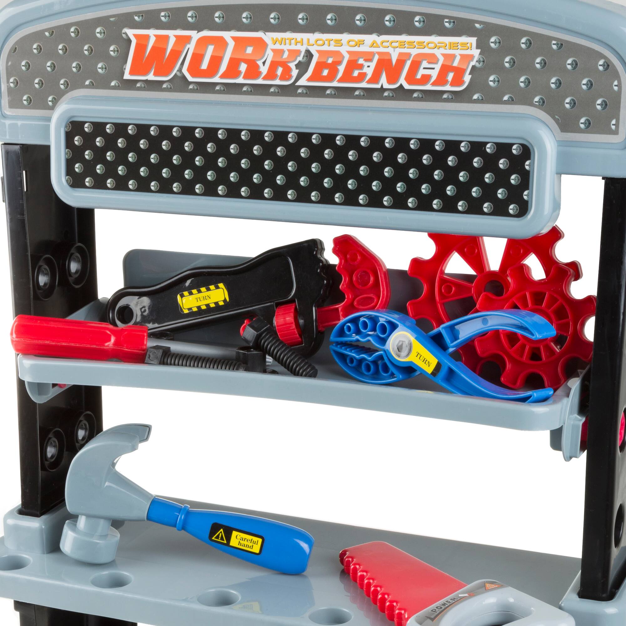 Toy Time Woodworking &#x26; Mechanic Workshop Tool Bench