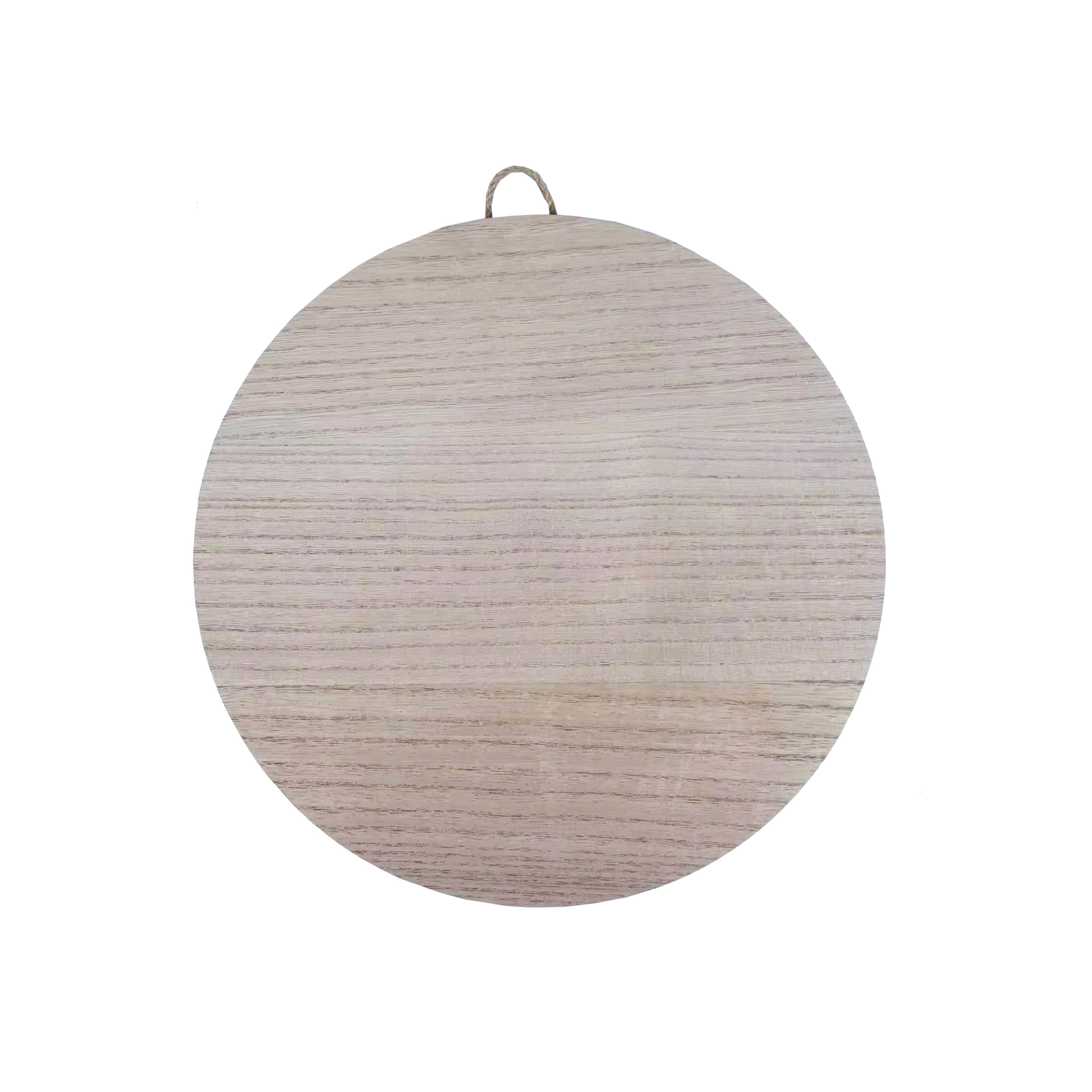 12" Unfinished Round Plaque by Make Market®