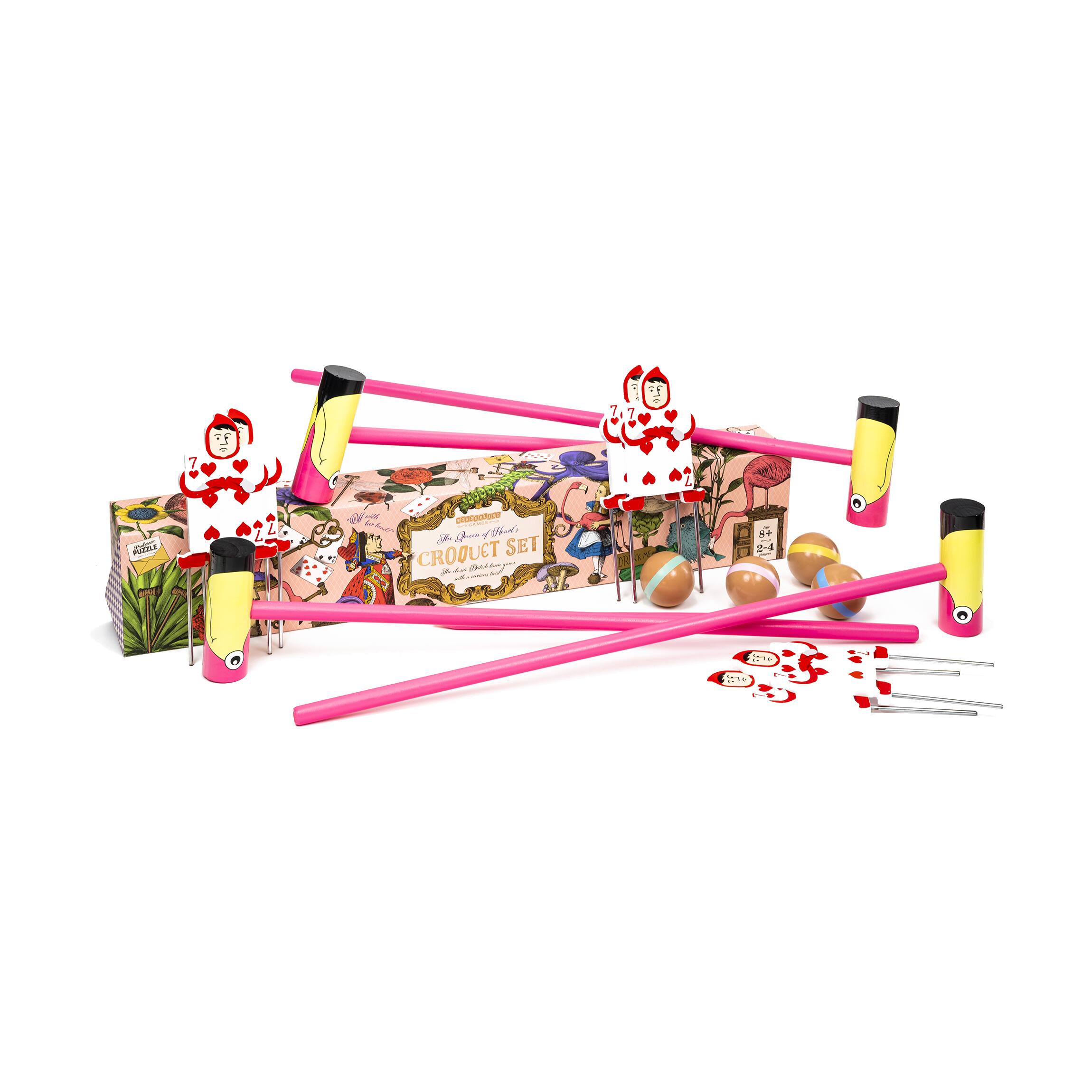 Wonderland Games - The Queen of Heart&#x27;s Croquet Set