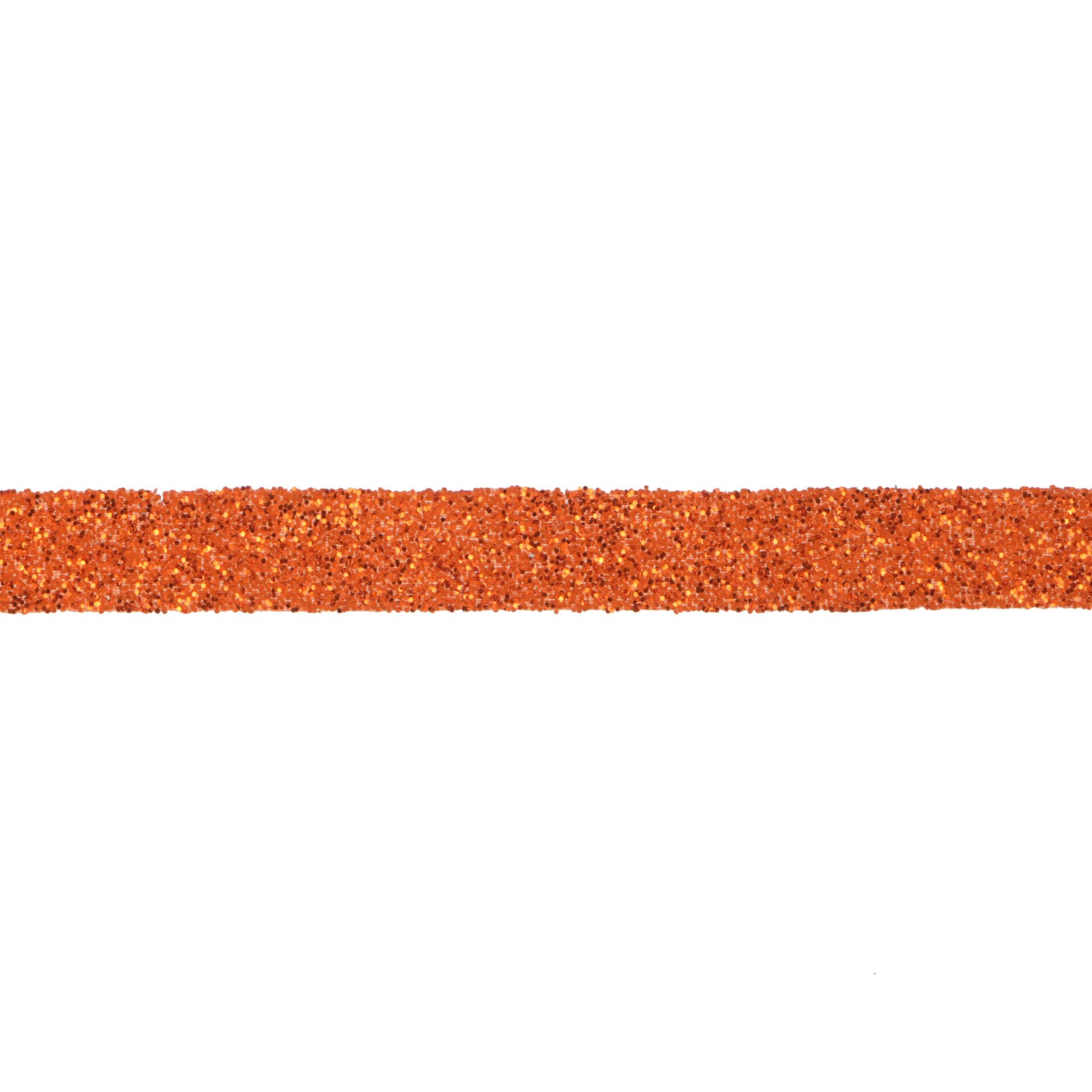 3/8" x 4yd. Orange Glitter Ribbon by Celebrate It® Halloween