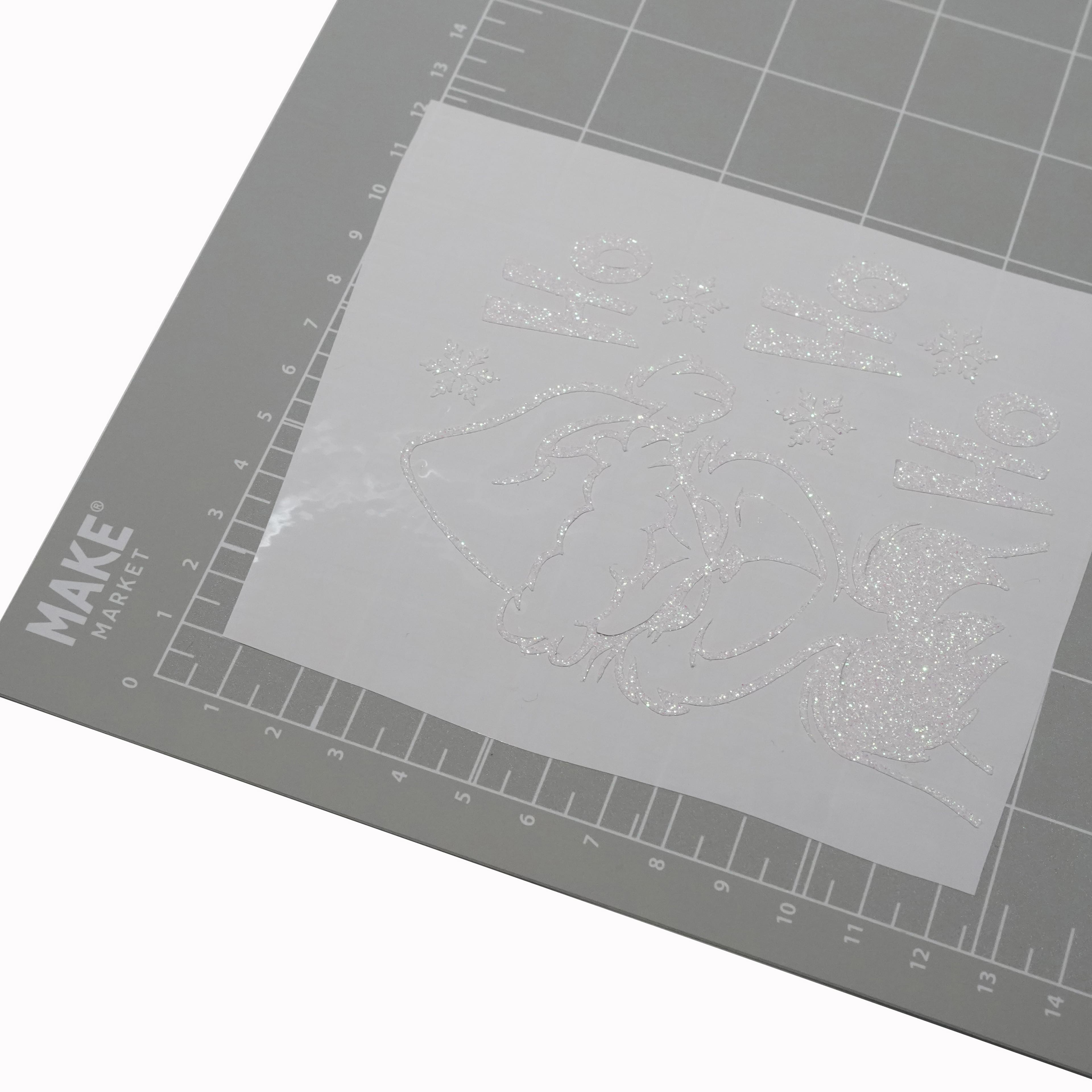 12 Pack: Glitter Permanent Vinyl by Make Market®