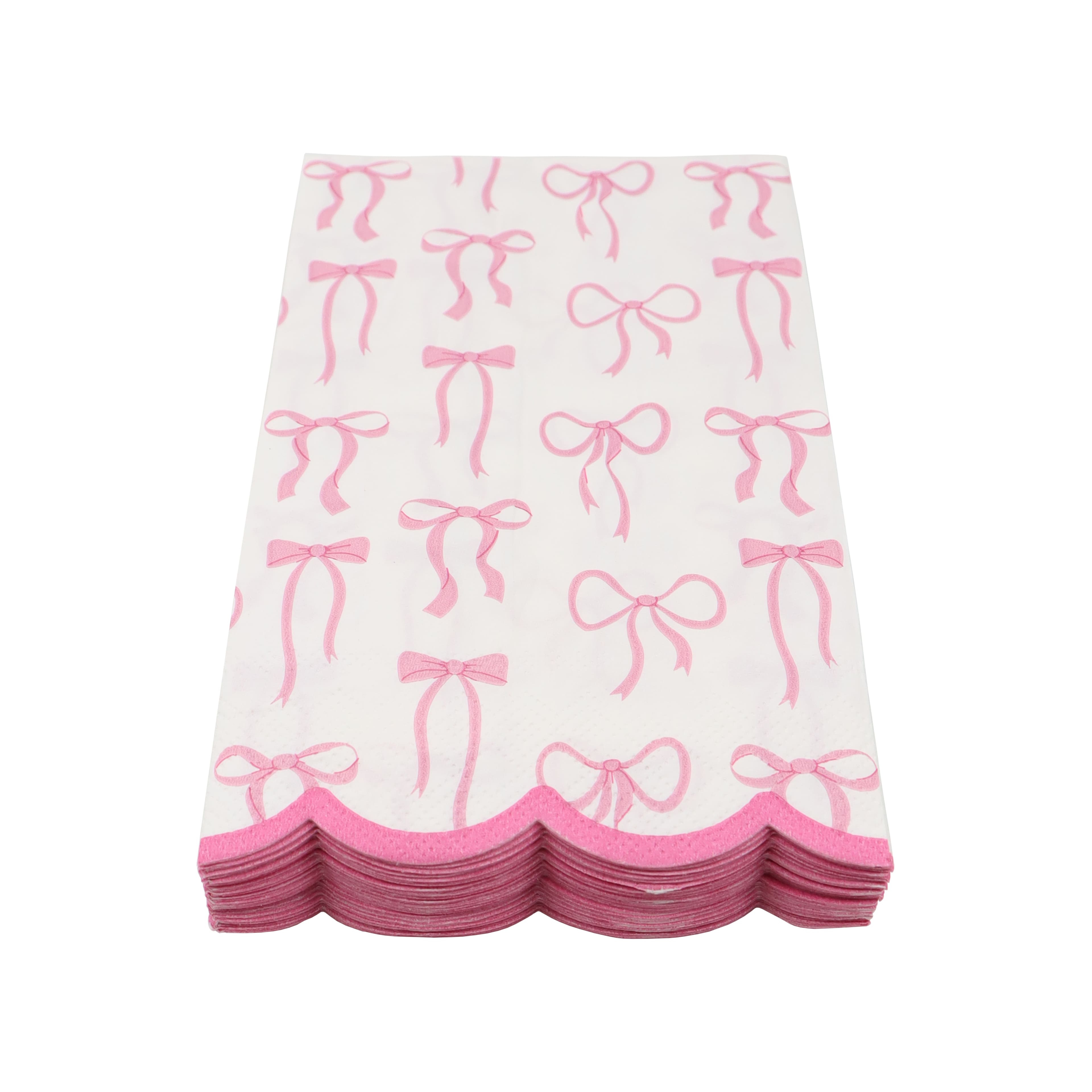 Pink Bows Guest Napkins, 20ct. by Celebrate It&#x2122;