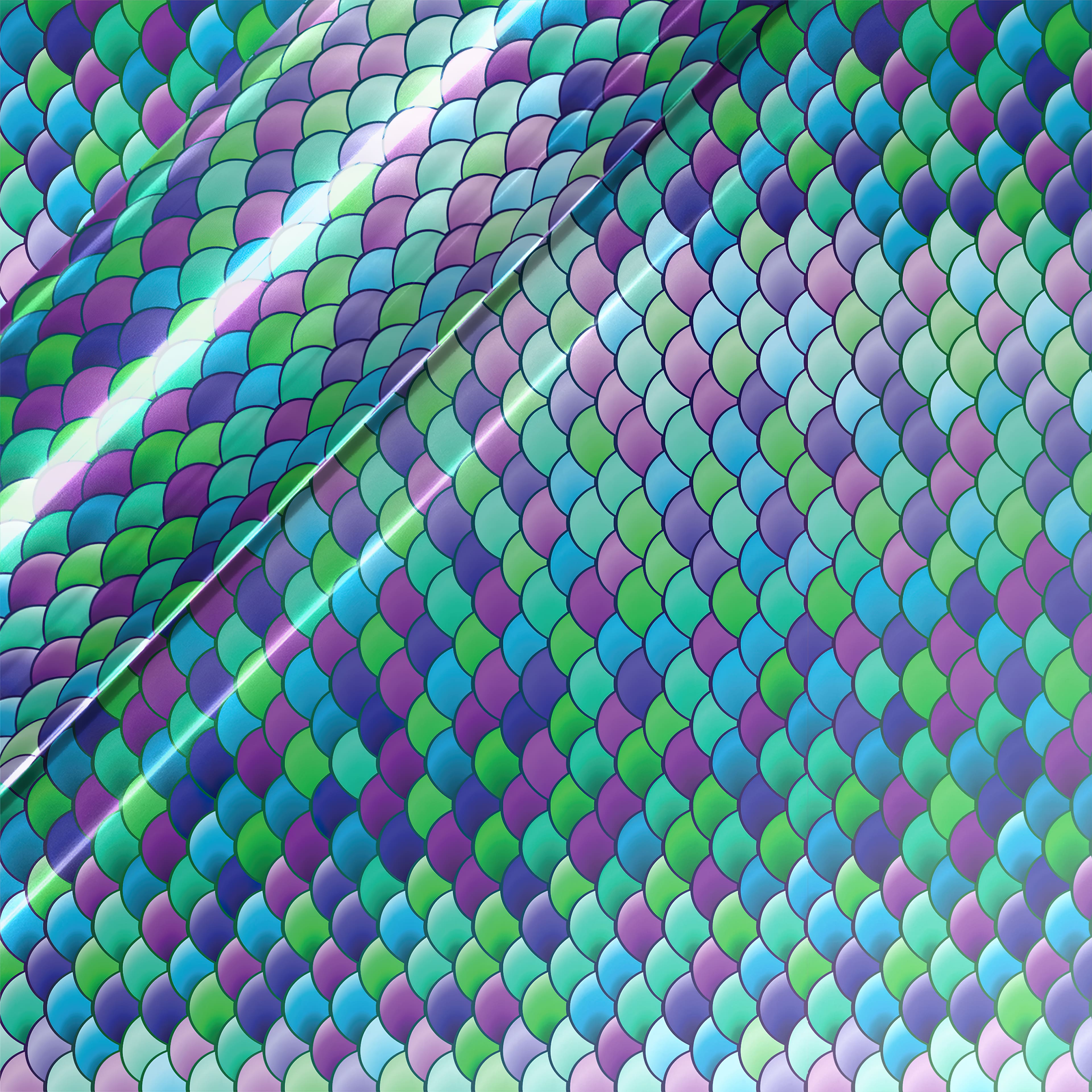 Siser&#xAE; EasyPatterns&#xAE; Plus Mermaid Scales Heat Transfer Vinyl