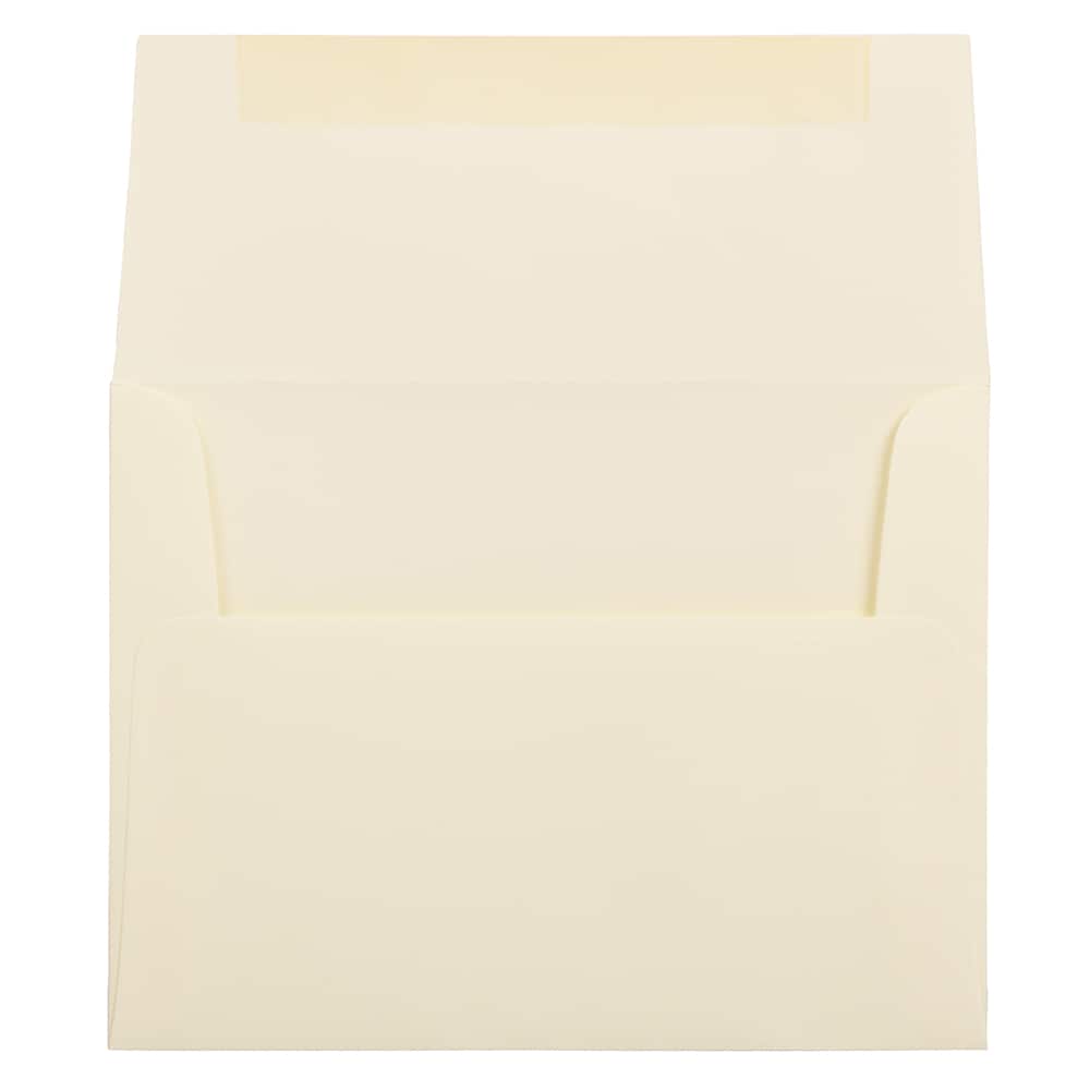 JAM Paper A2 Ivory Wove Strathmore Invitation Envelopes