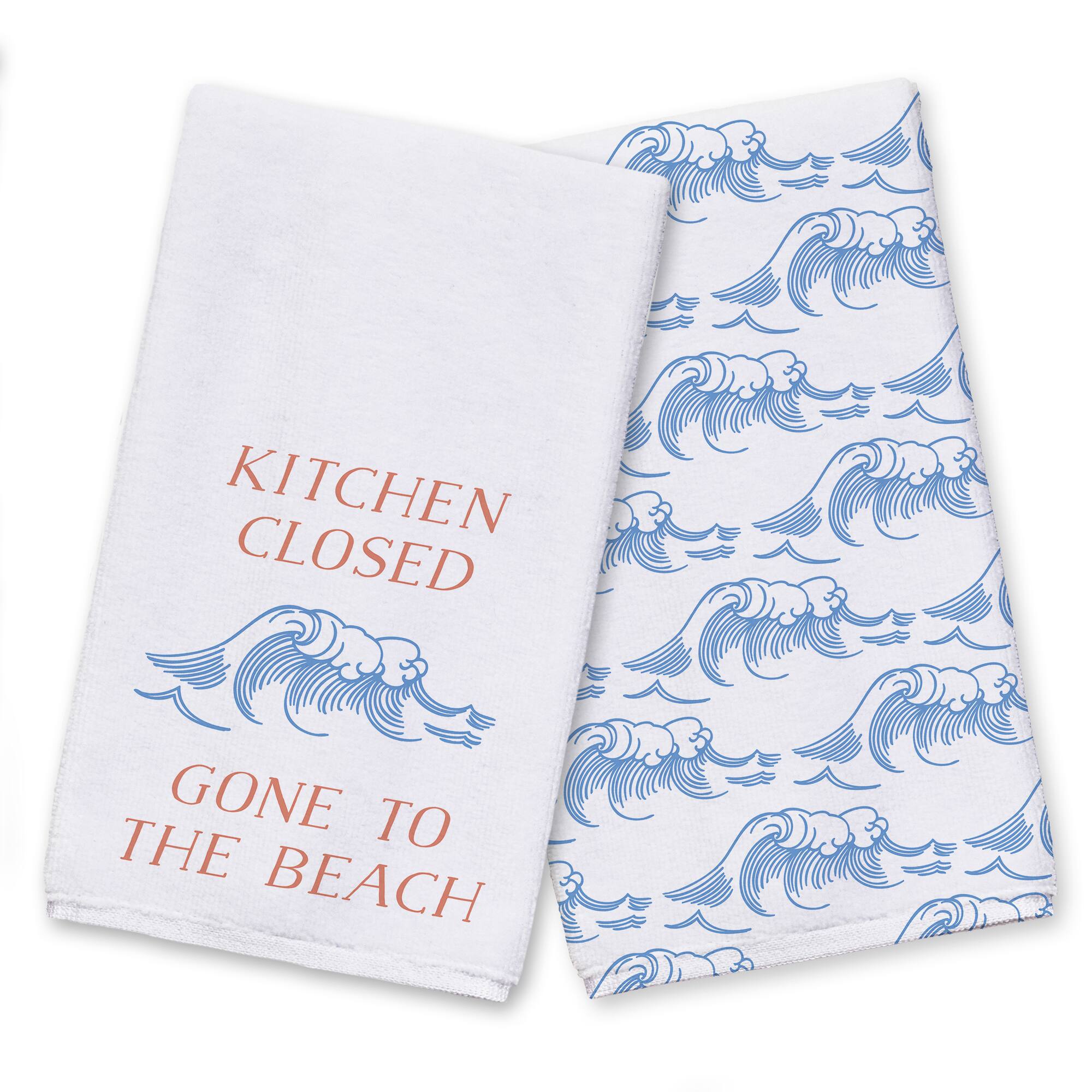 Kitchen Is Closed Tea Towel Set