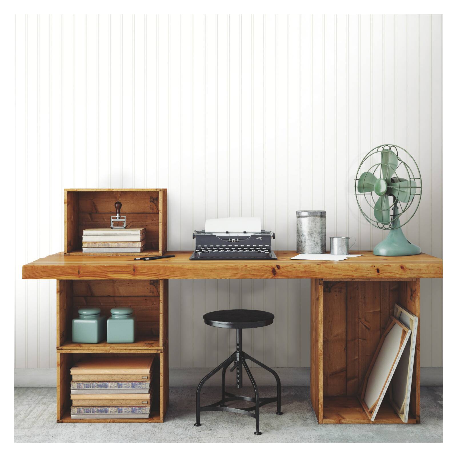 RoomMates Beadboard Peel &#x26; Stick Wallpaper