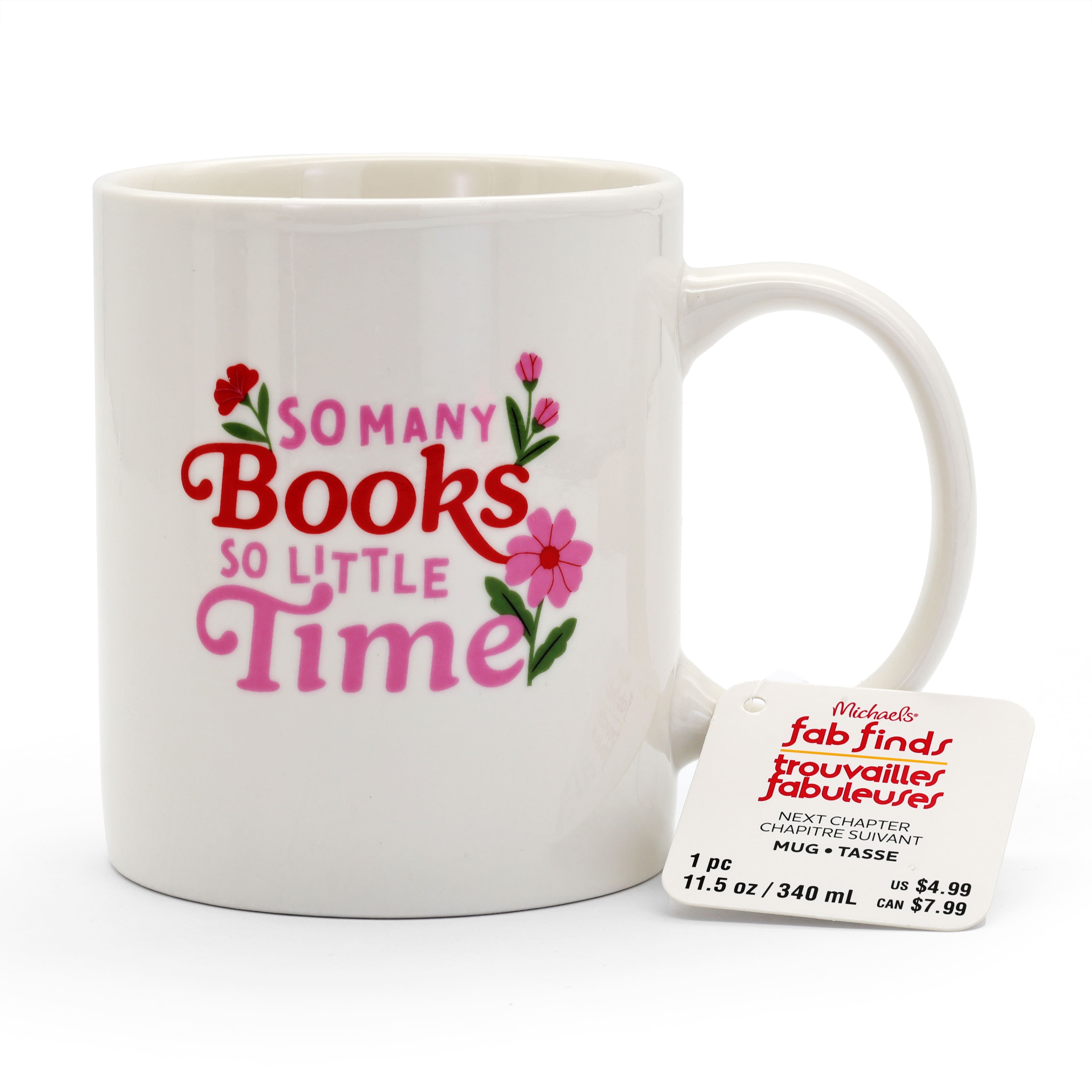 Assorted 11.5oz. Bookish Ceramic Mug, 1pc. by Fab Finds