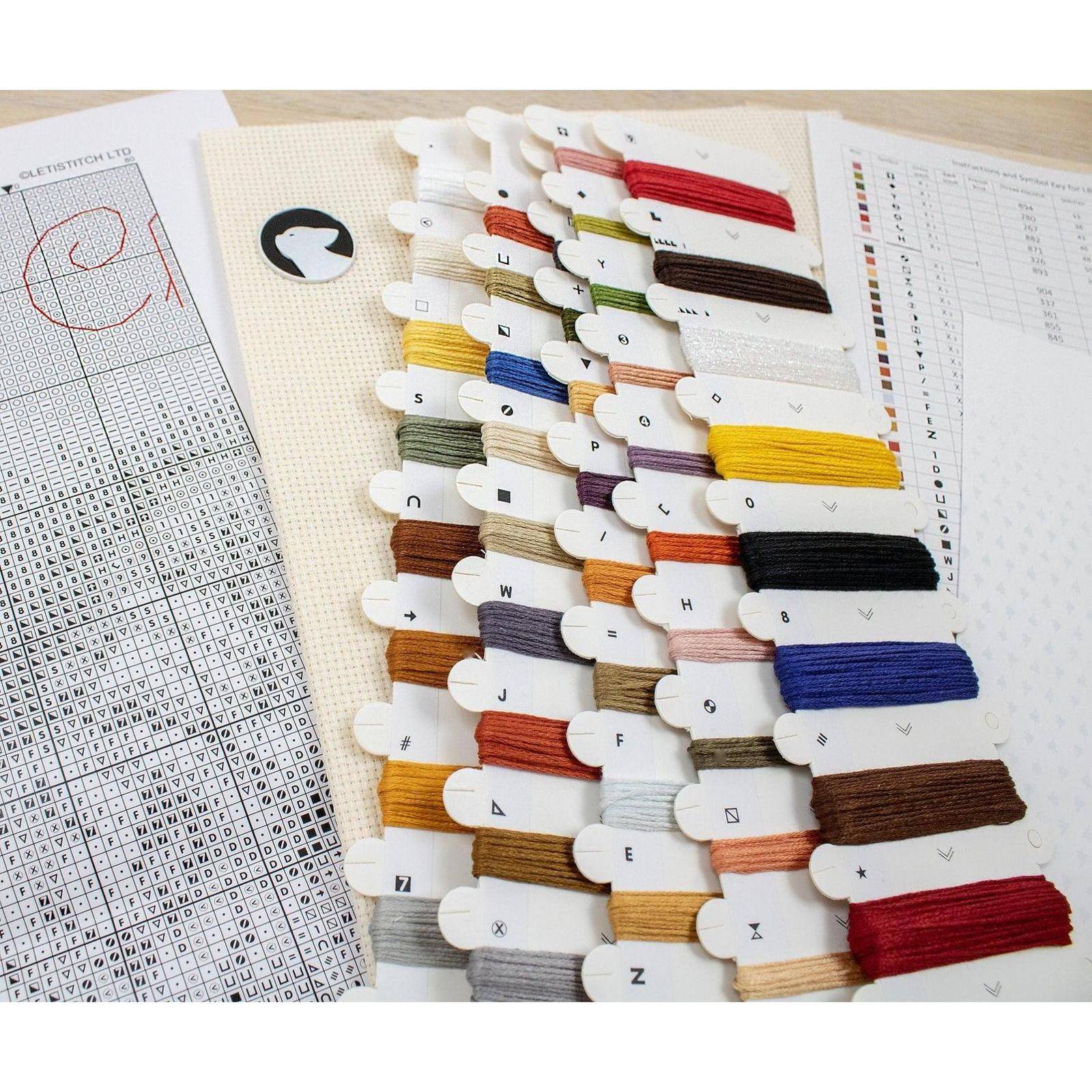 Letistitch Christmas Miracle Stocking Counted Cross Stitch Kit