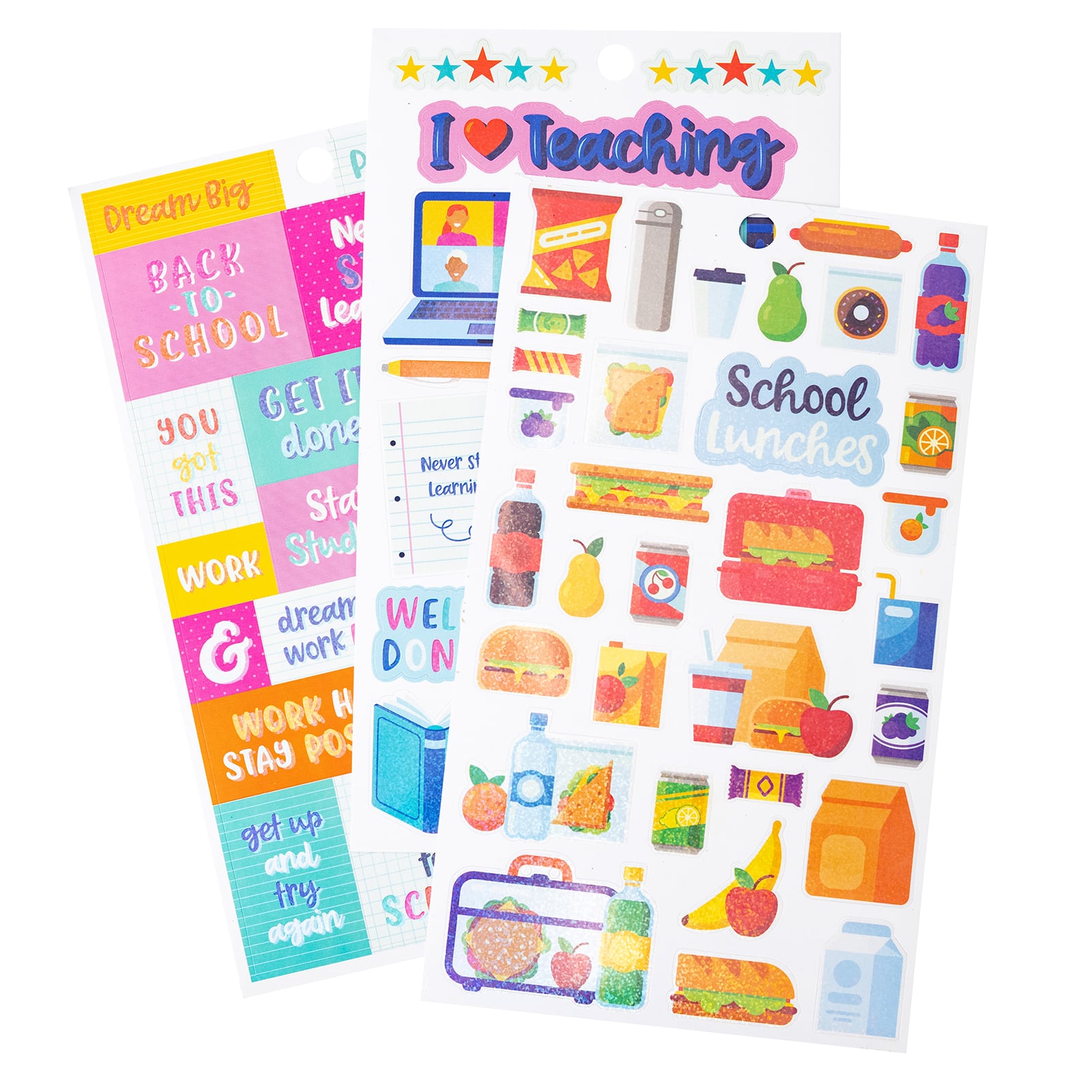 12 Pack: School Stickers by Recollections™