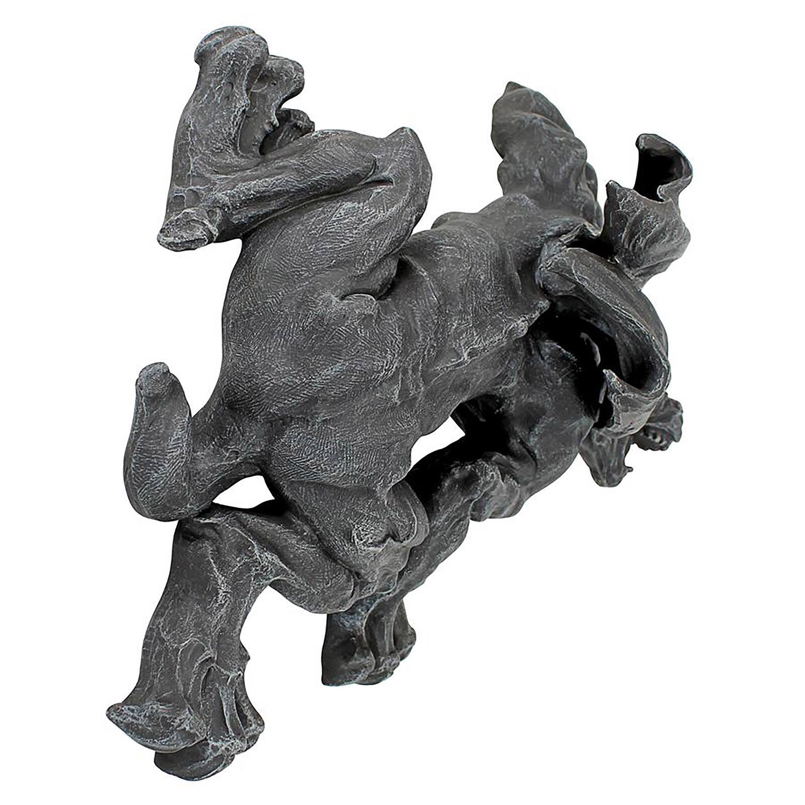 Design Toscano 16.5" Slither & Squirm Gargoyle Wall Sculpture