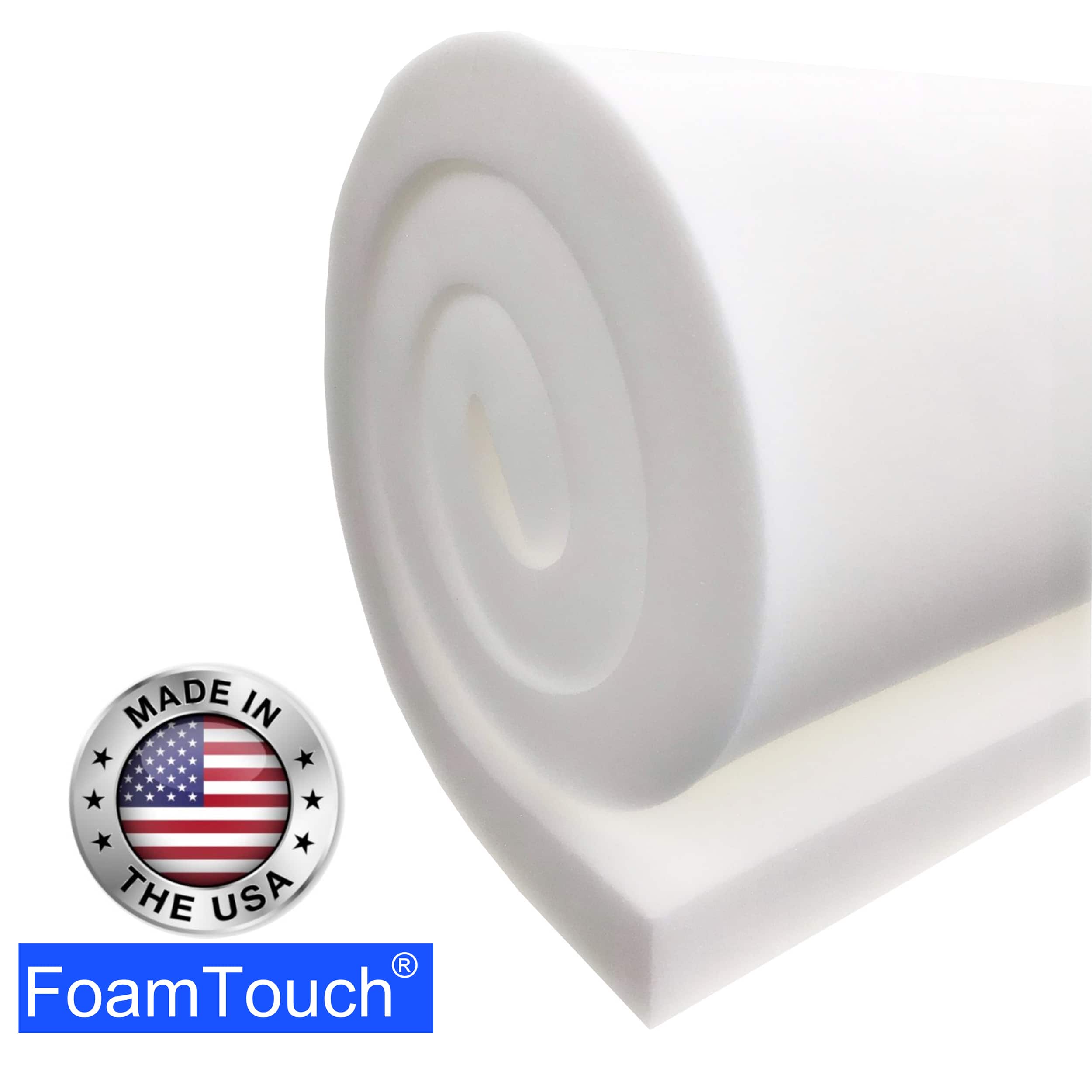 FoamTouch® 4" x 36" x 72" High Density Upholstery Foam