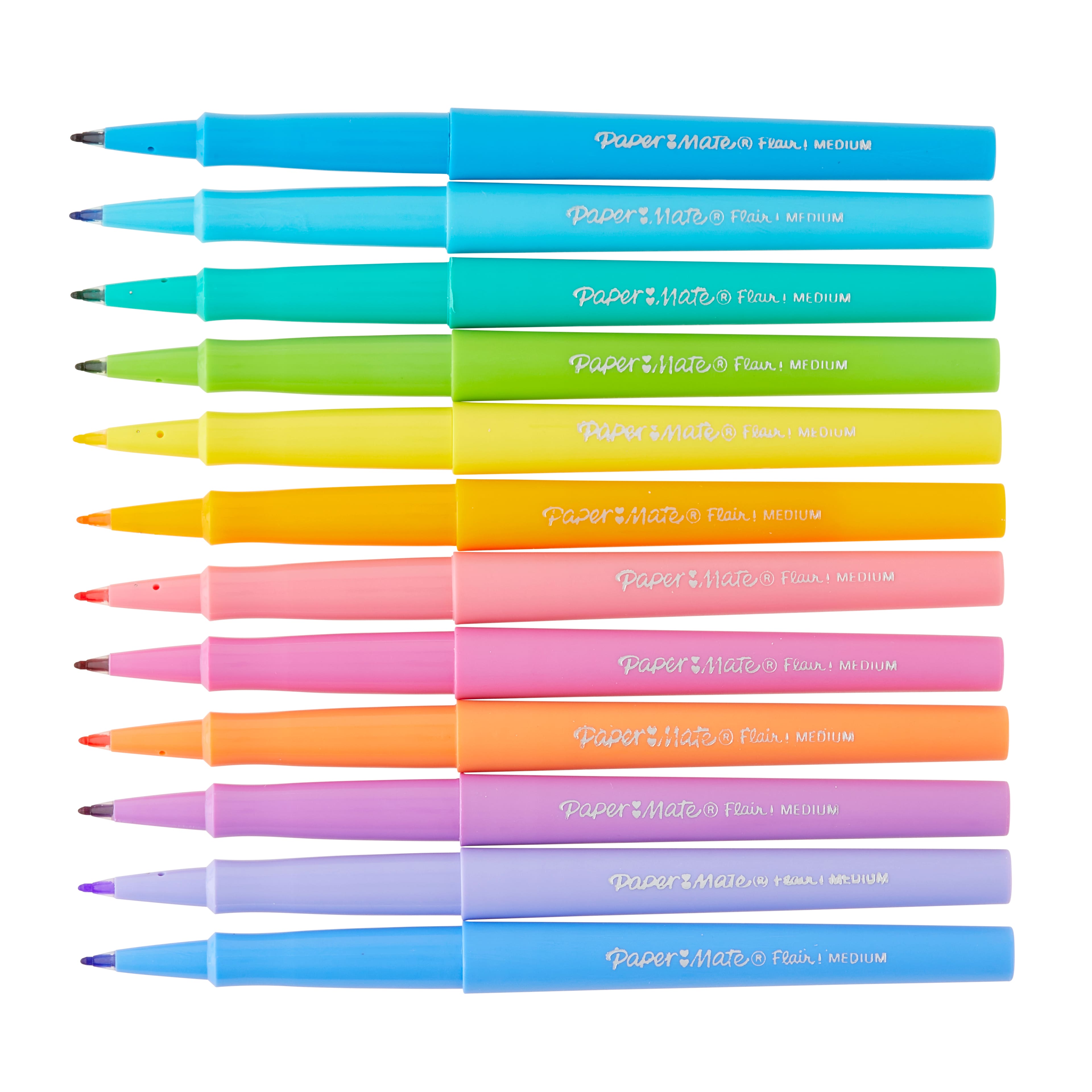 Paper Mate® Flair® Retro Accents™ 12 Color Felt Tip Pen Set