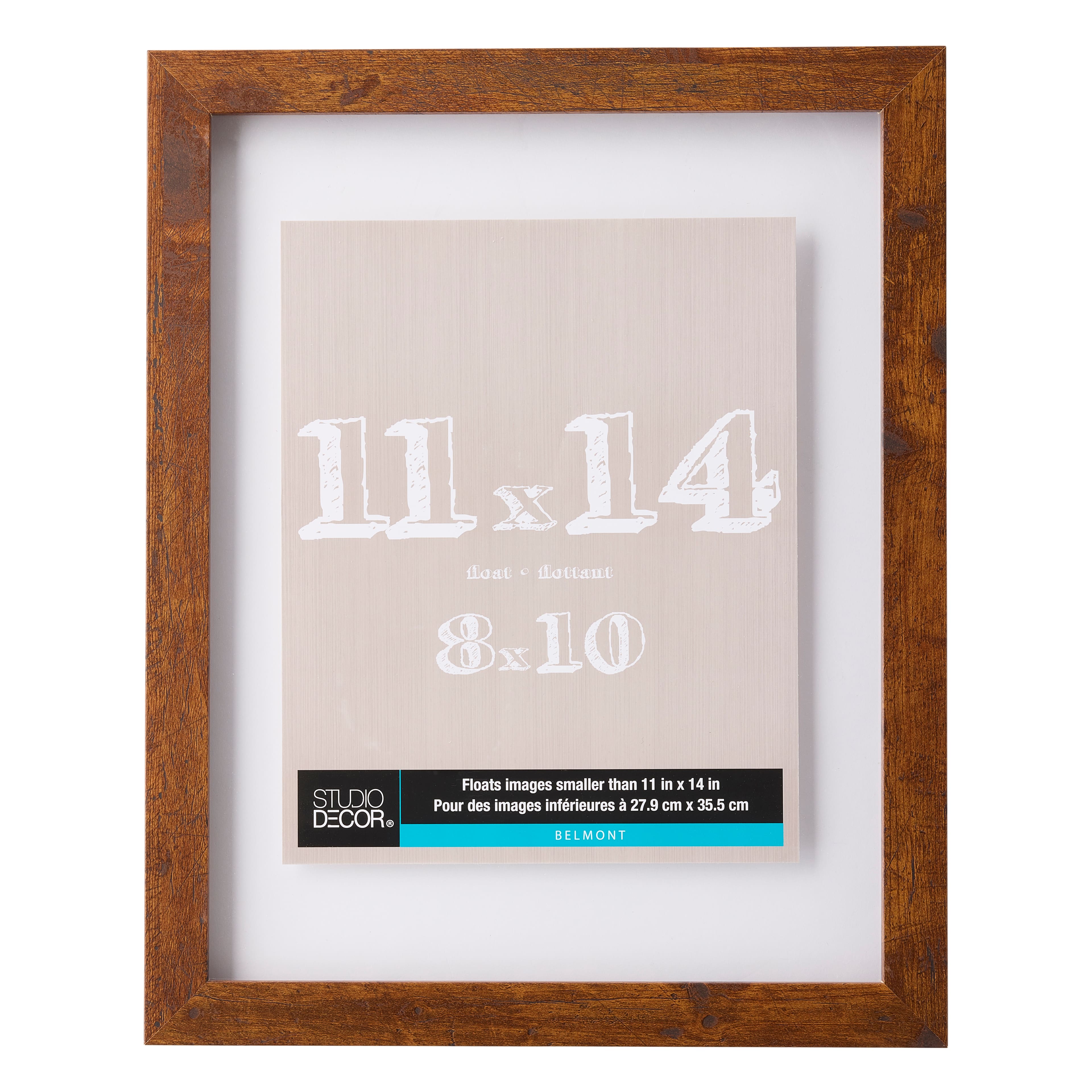 Honey Belmont Float Frame by Studio D&#xE9;cor&#xAE;