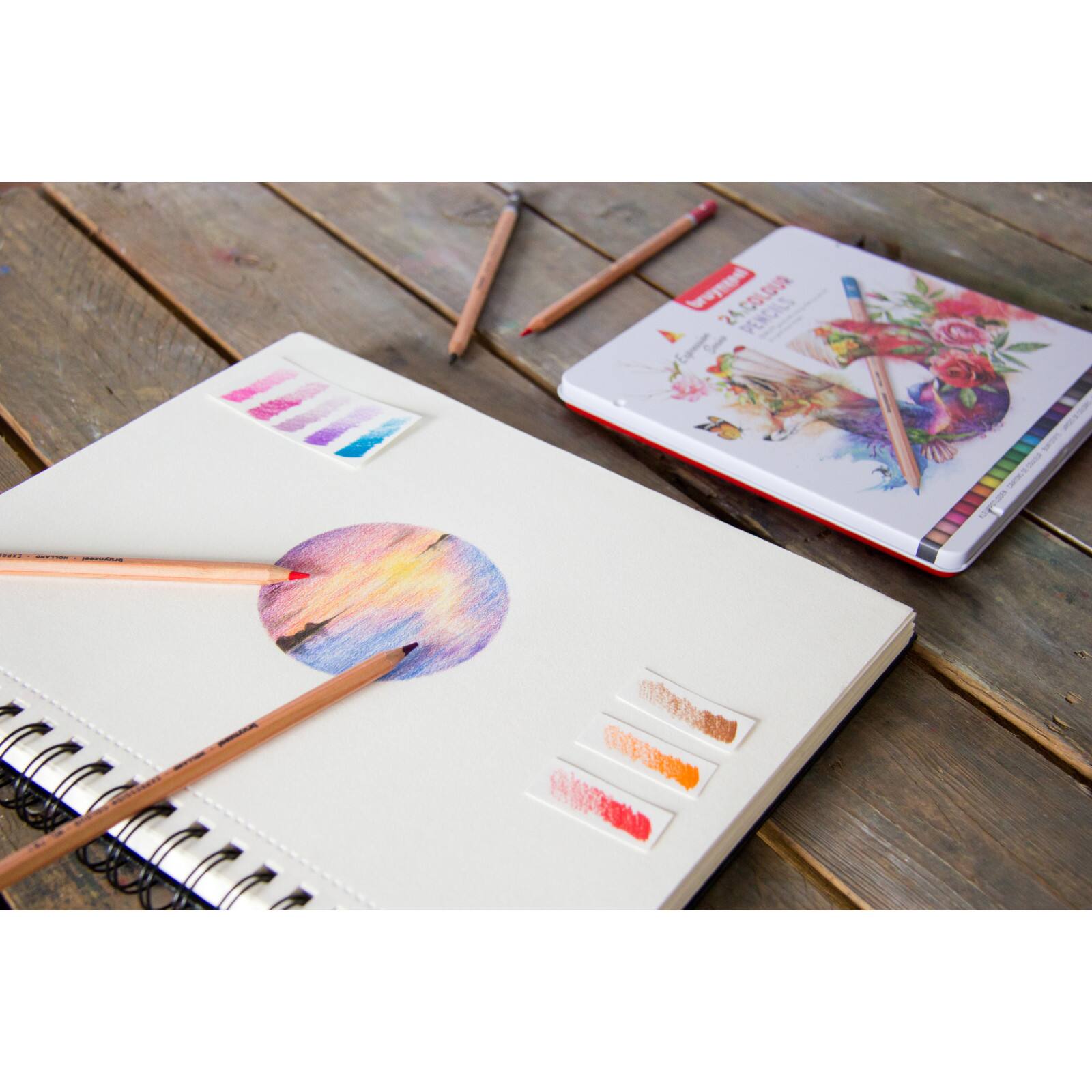 Bruynzeel Expression 24 Colored Pencil Set Michaels