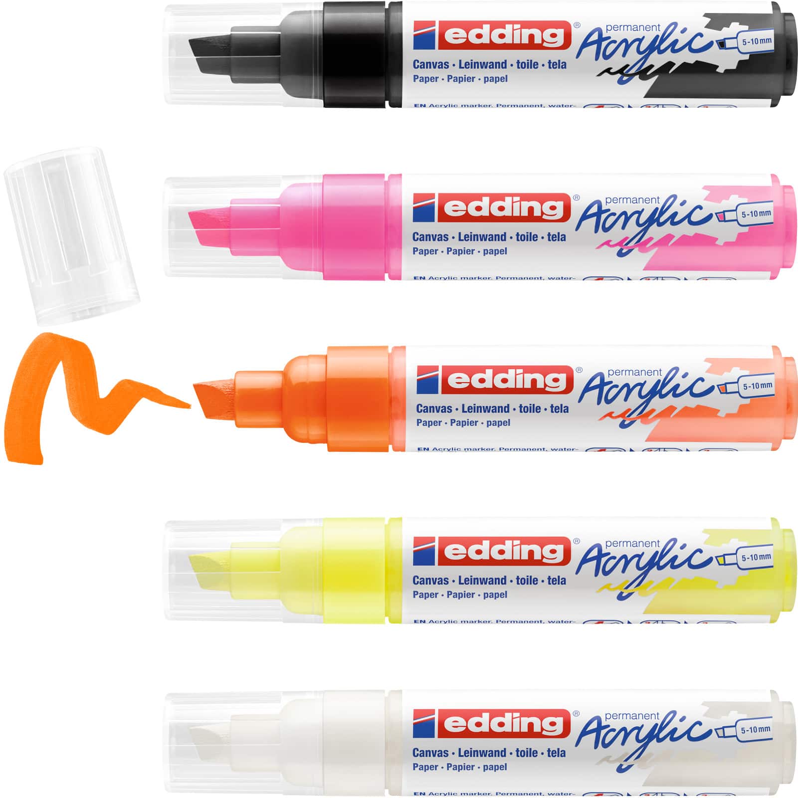 edding&#xAE; 5000 Broad Neon Acrylic Marker Set