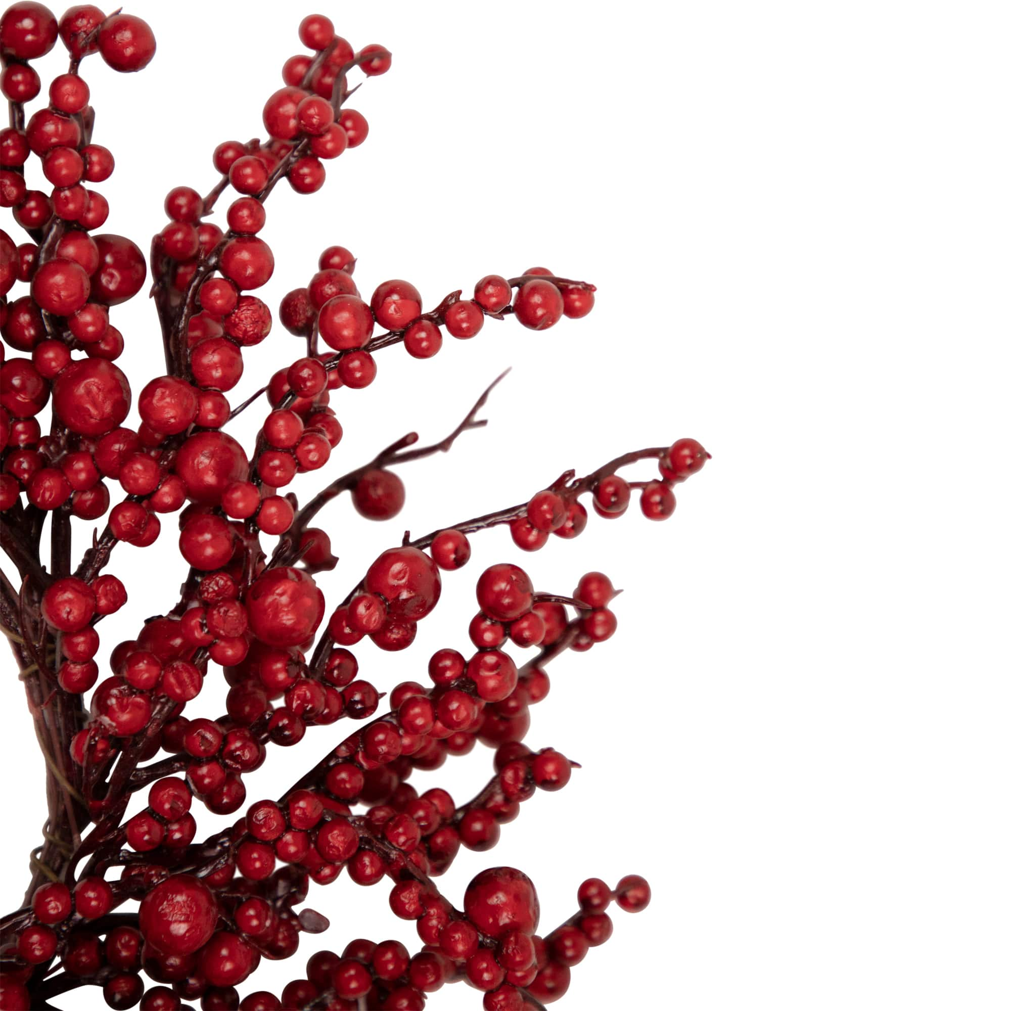 22&#x22; Red Berries Artificial Christmas Wreath