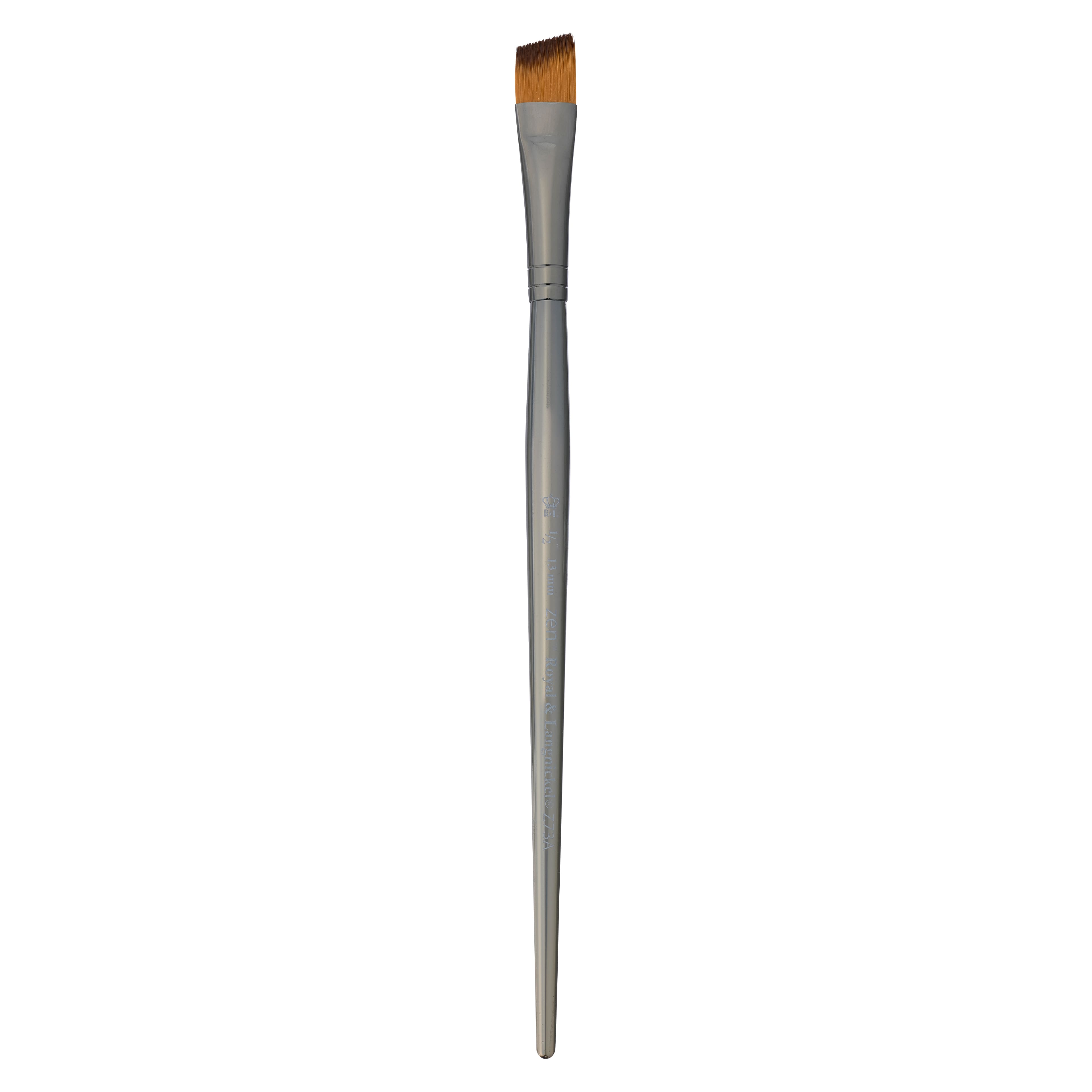 12 Pack: Zen™ Series 73 Short Handle Angular Brush