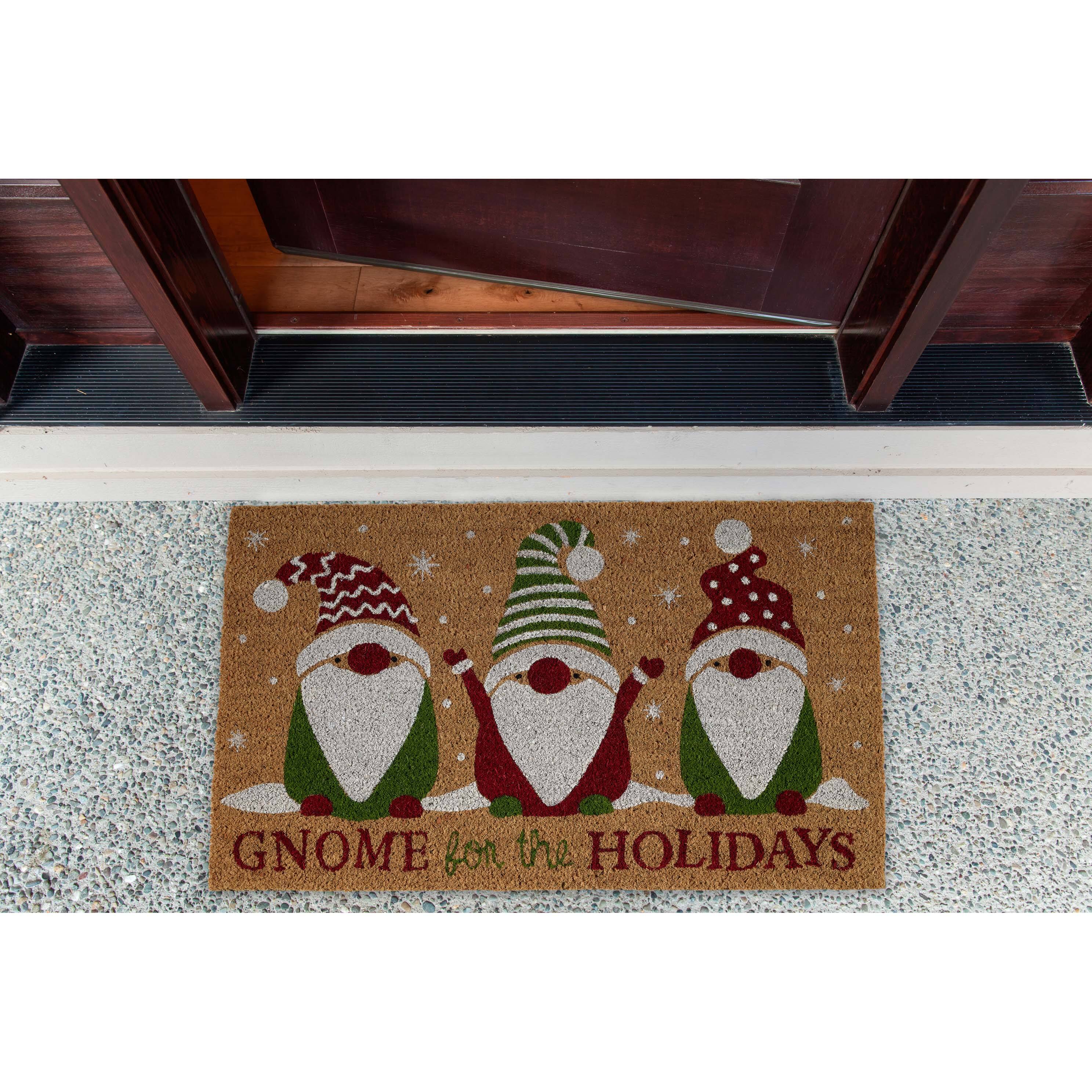 Gnome Doormat How to Make a Doormat with Cricut