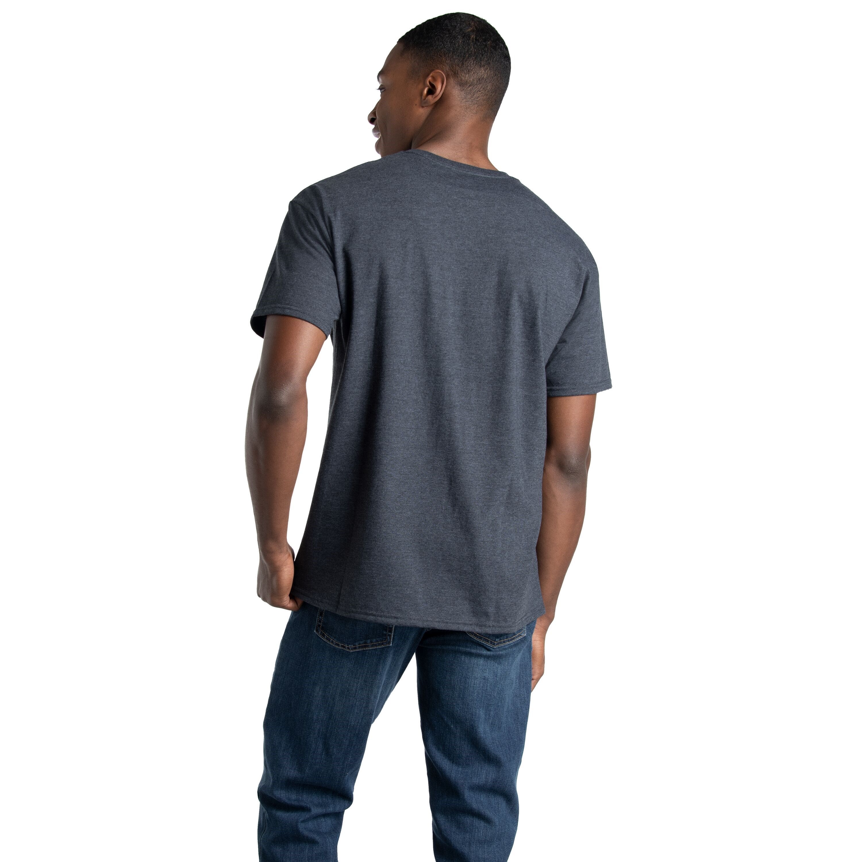 Fruit of the Loom EverSoft Mens Short Sleeve Pocket T-Shirt 2 Pack