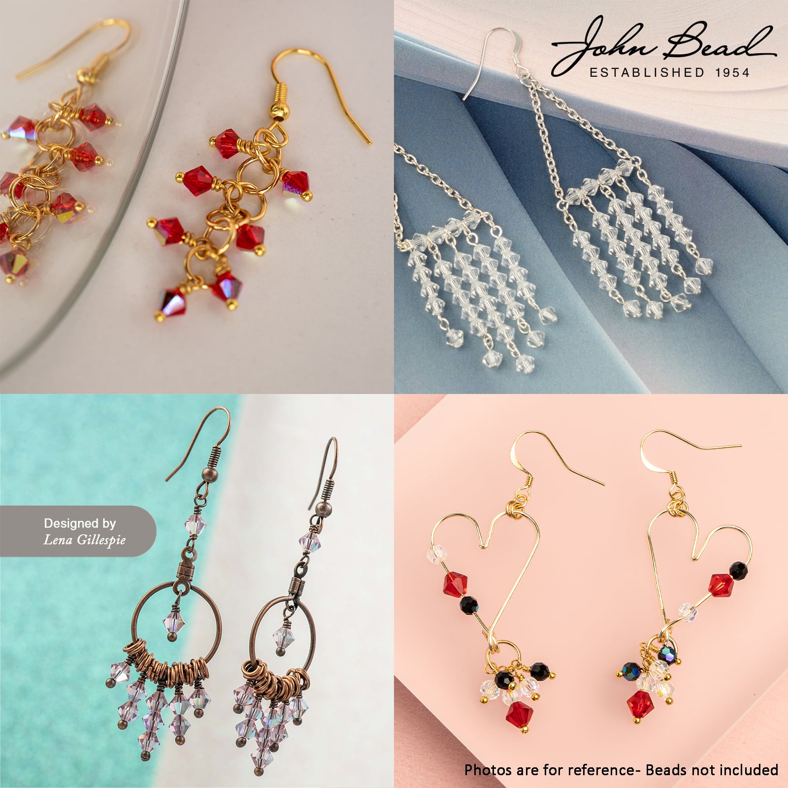 John Bead Preciosa 6mm Czech Crystal Rondelle Beads, 36ct.