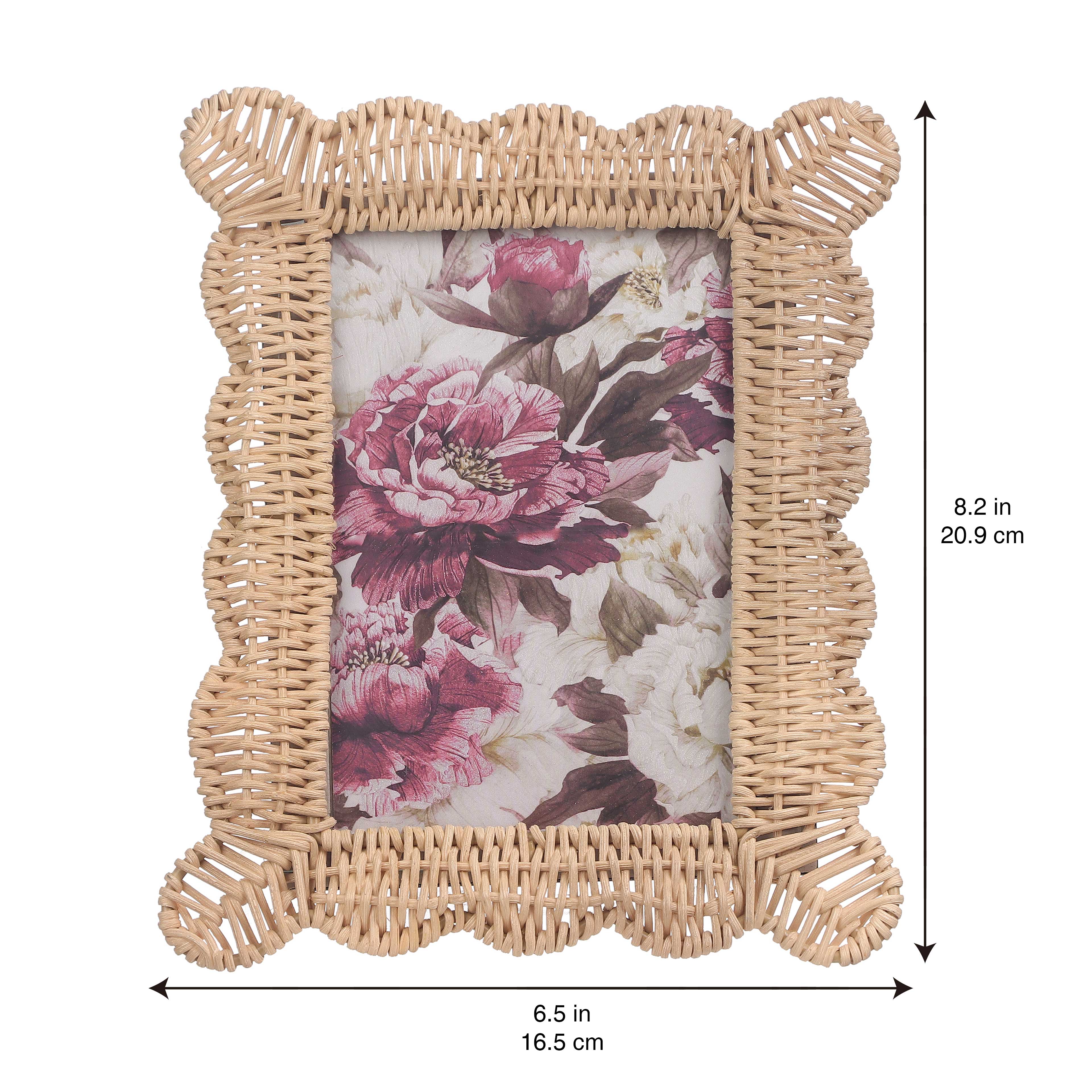 4&#x22; x 6&#x22; Wicker Photo Frame by Ashland&#xAE;