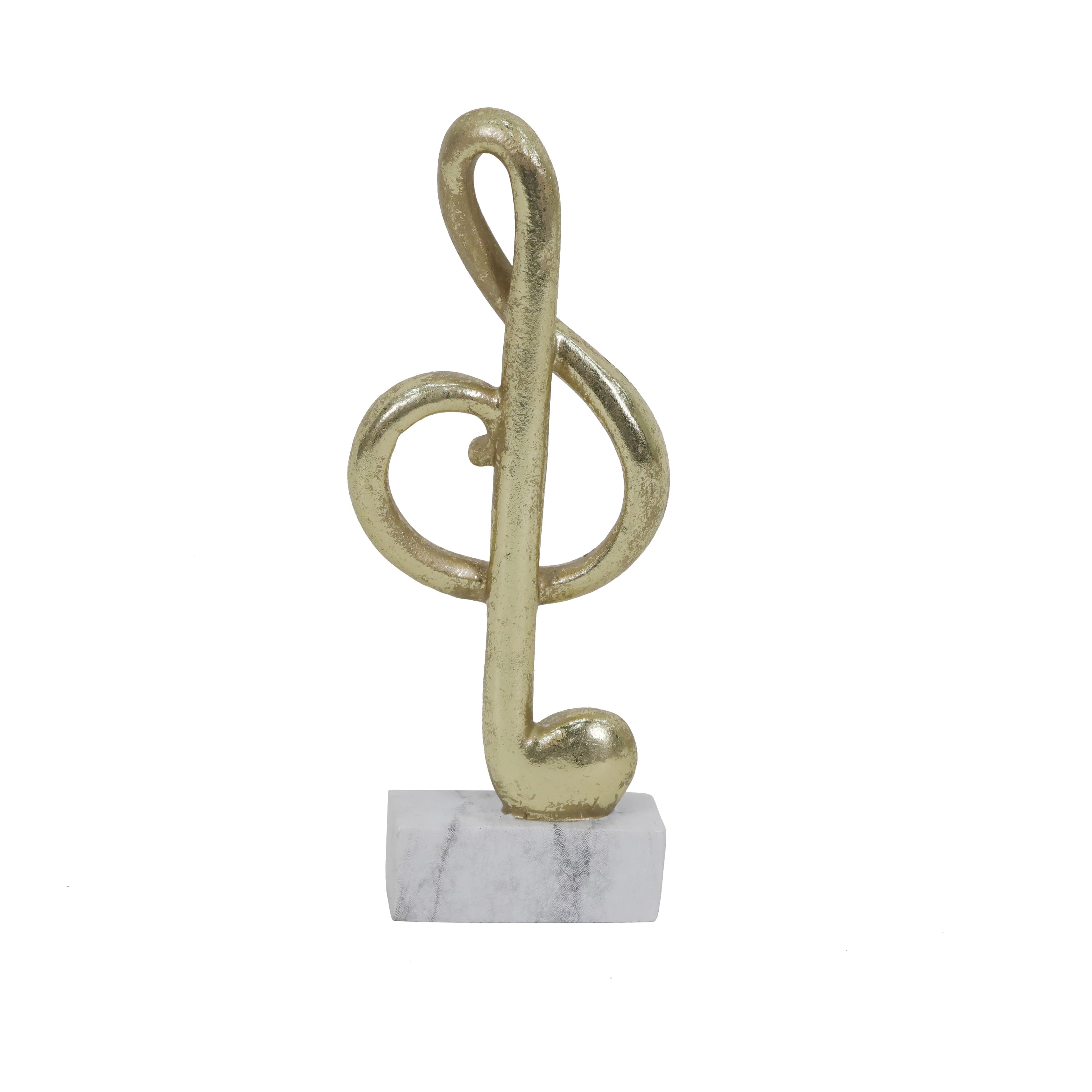 6.5&#x22; Gold Treble Clef Tabletop D&#xE9;cor by Ashland&#xAE;